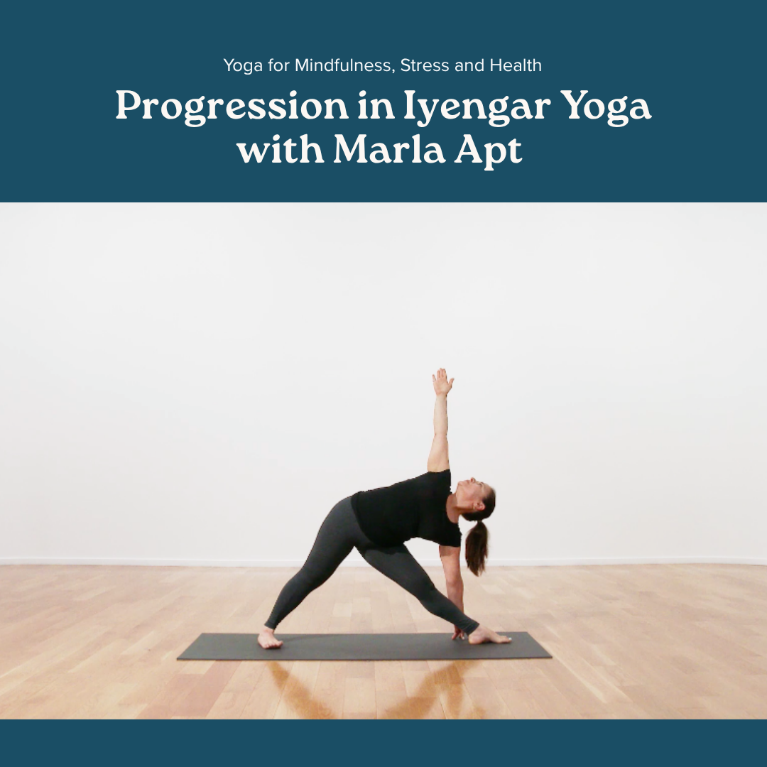 Progression in Iyengar Yoga with Marla Apt&nbsp;