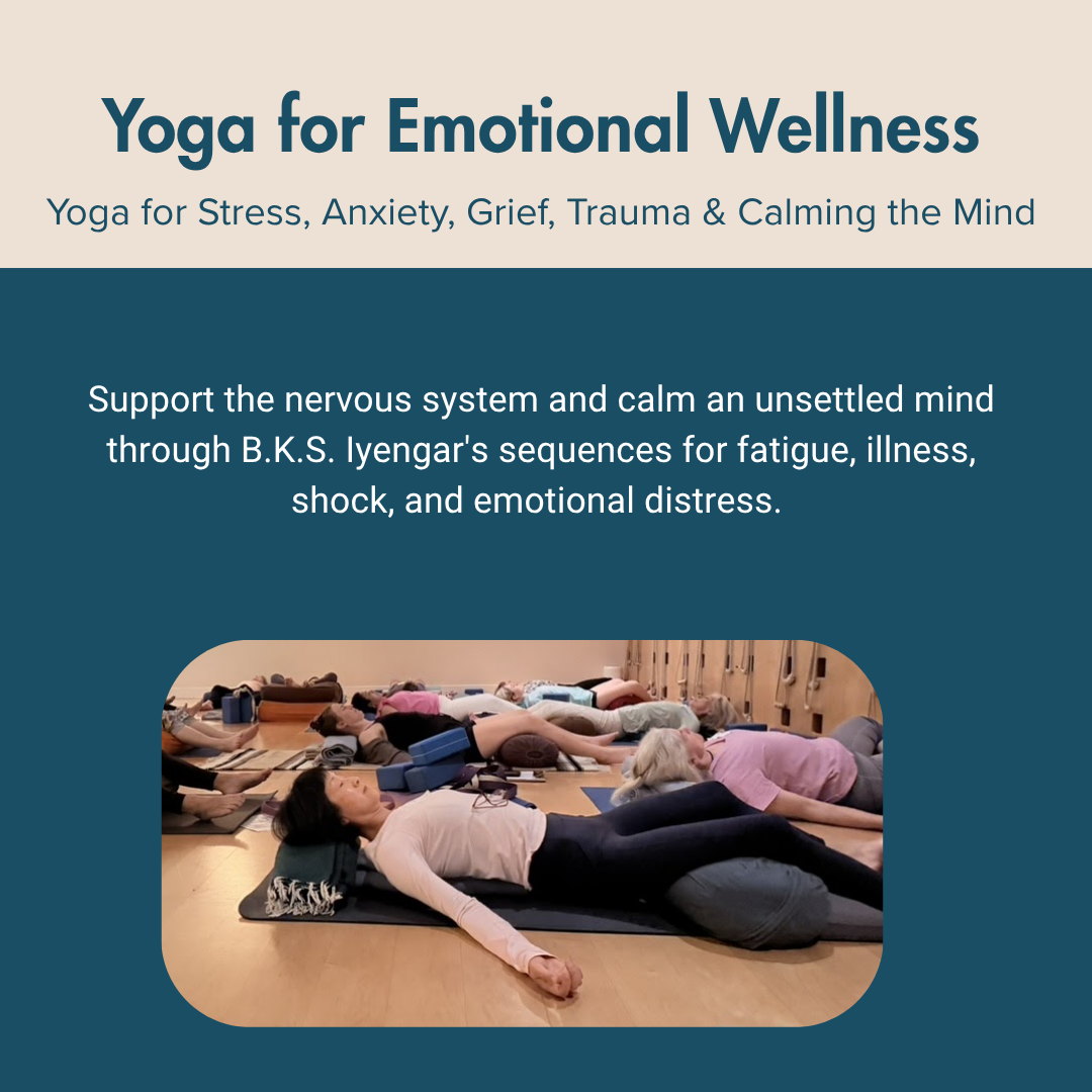 Yoga for Emotional Wellness 6-week series with Naomi &amp; Ruchi