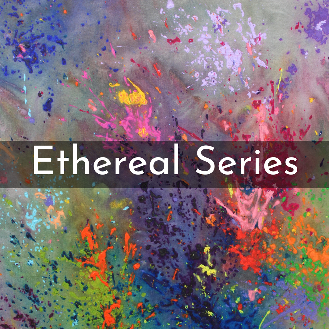 Ethereal Series - I felt compelled to paint a series of  that was visually translucently obscure, where serenity dwells in a celestial, delicate, intangible way. 