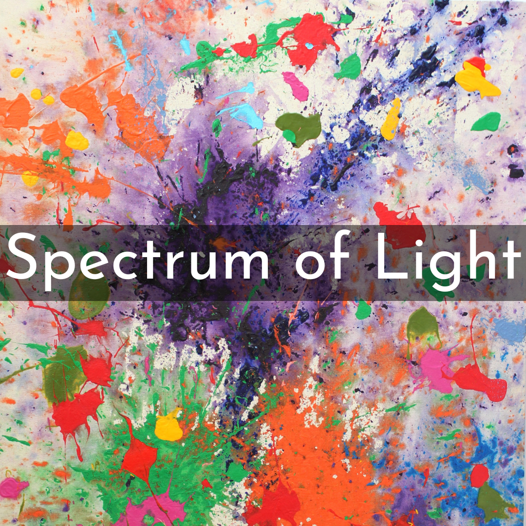 Spectrum of Light- This series in many ways is a continued celebration of light and colour and the relationship colour and depth play on the picture plane. It was important for me to surrender a degree of control and allow the essence of the world ar
