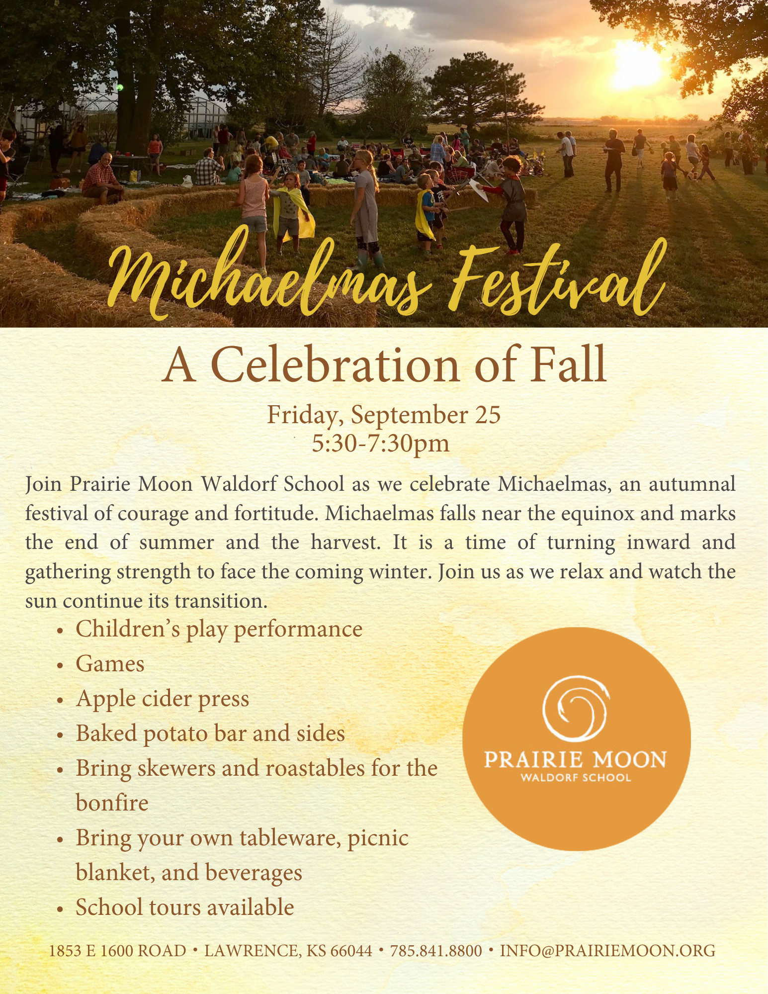 Michaelmas Festival & Open House