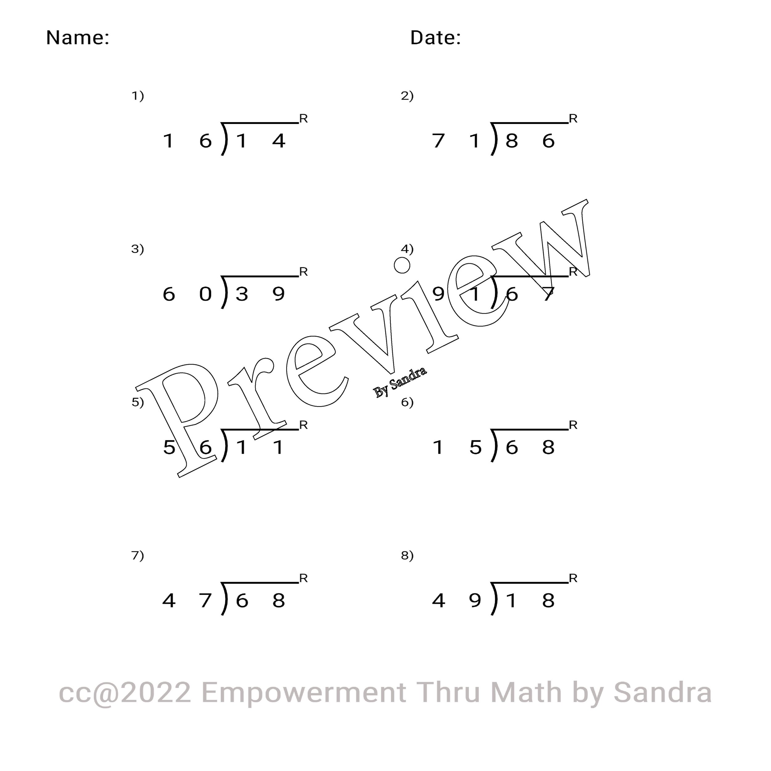 Looking for a fun way to practice long division? Check out these sneaky cat pumpkins fall long division worksheets. These two digits divided by two-digit problems are perfect for kids of all ages!