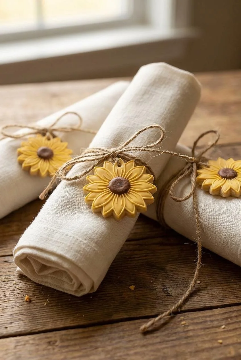 Sunflower Royal Icing Transfers, Cookie Decorating Template (Digital Download)