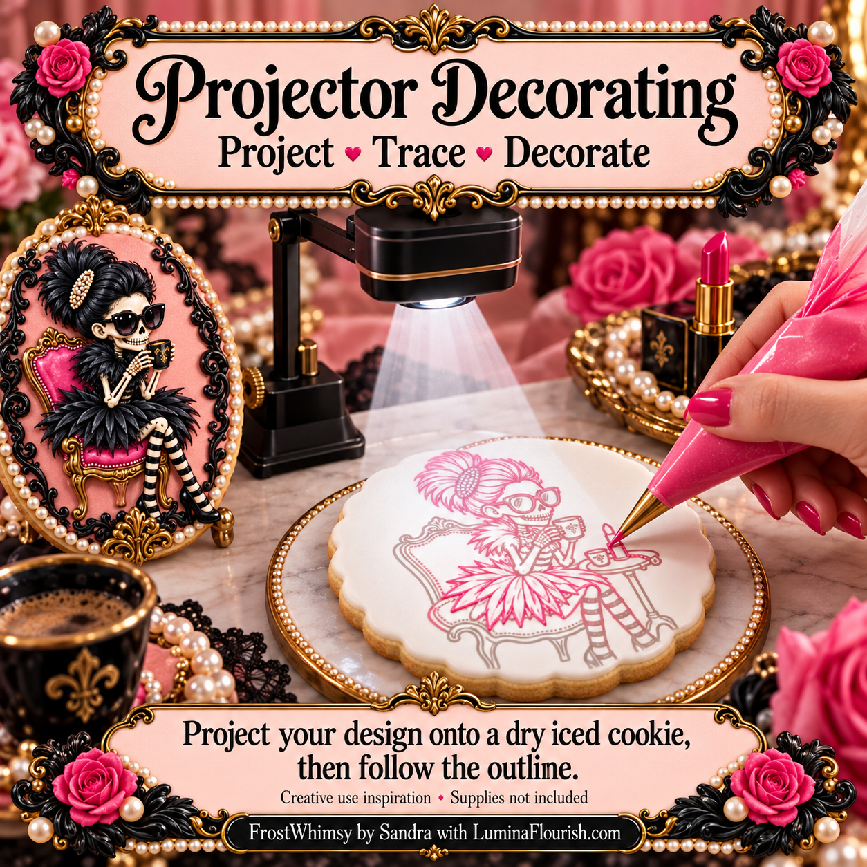 Projector tracing elegant designs on iced cookies-8.png