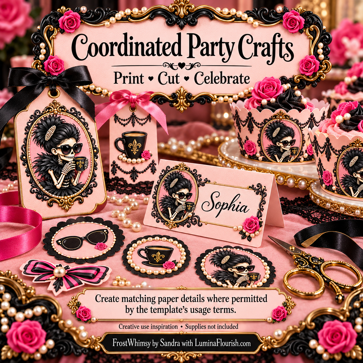 Glamorous Coordinated Party Paper Crafts-10.png