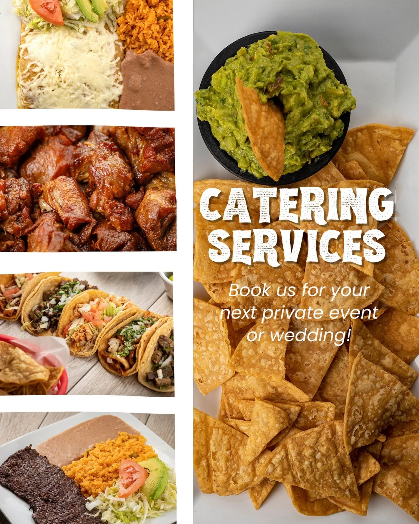 Planning a party, shower, or wedding?

We bring the tacos. You take the credit 🌮✨

Now booking catering.

#eventcatering #tacoparty