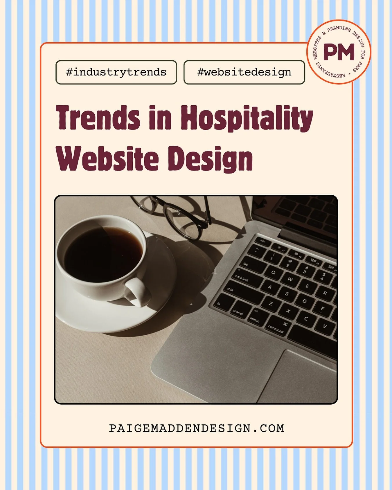 ✨ Trends in Hospitality Website Design ✨

Curious what makes a restaurant or bar website stand out? The latest post covers everything from mobile-first layouts and dynamic, easy-to-update menus to integrated booking tools, voice search optimization, 