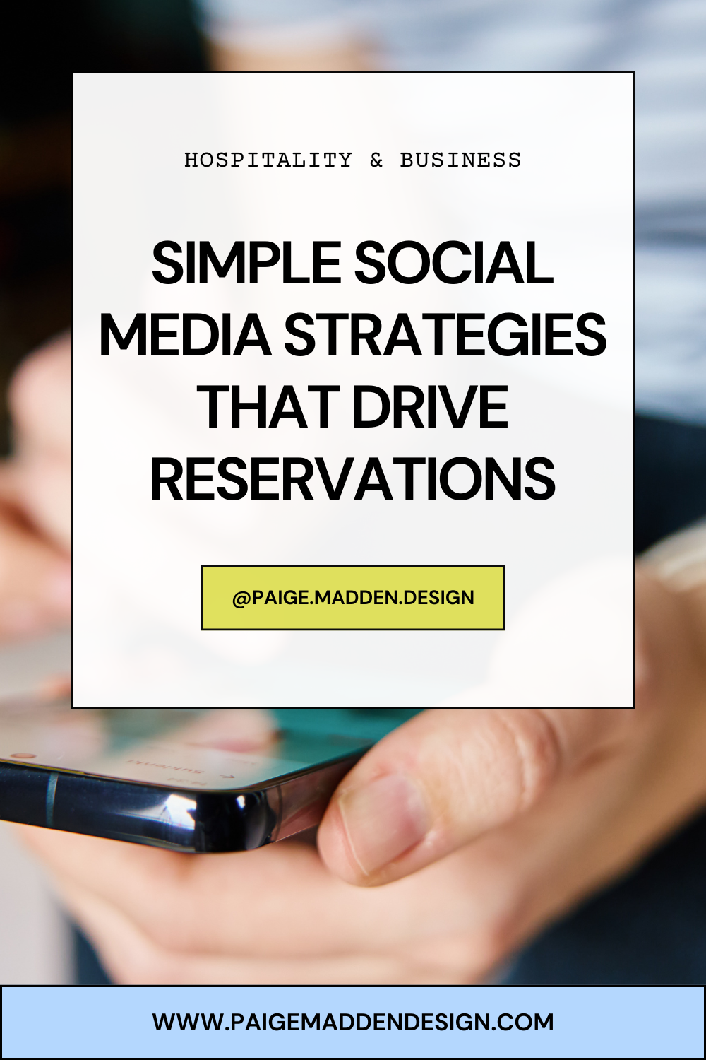 Simple Social Media Strategies That Drive Reservations