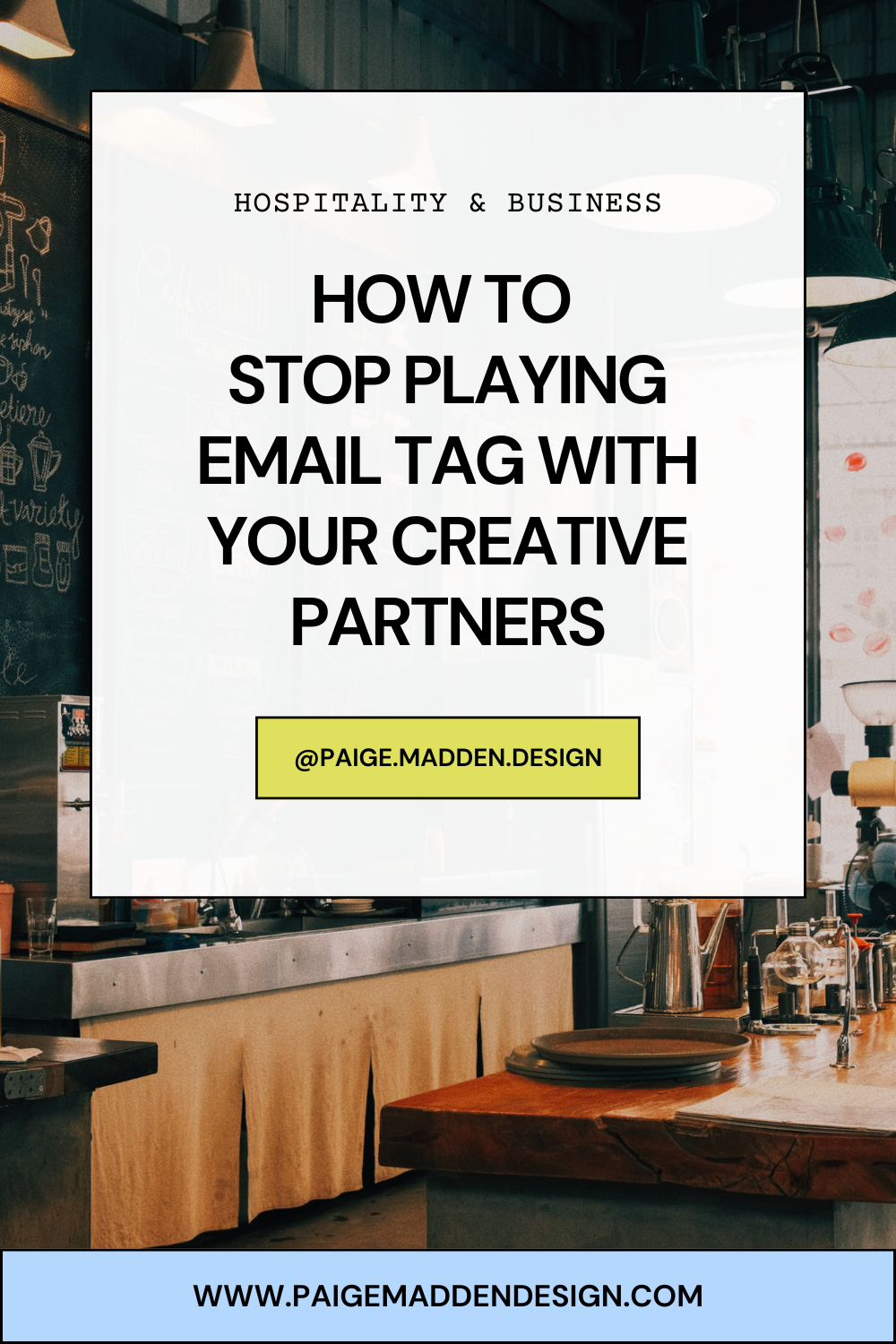 How to Stop Playing Email Tag With Your Creative Partners