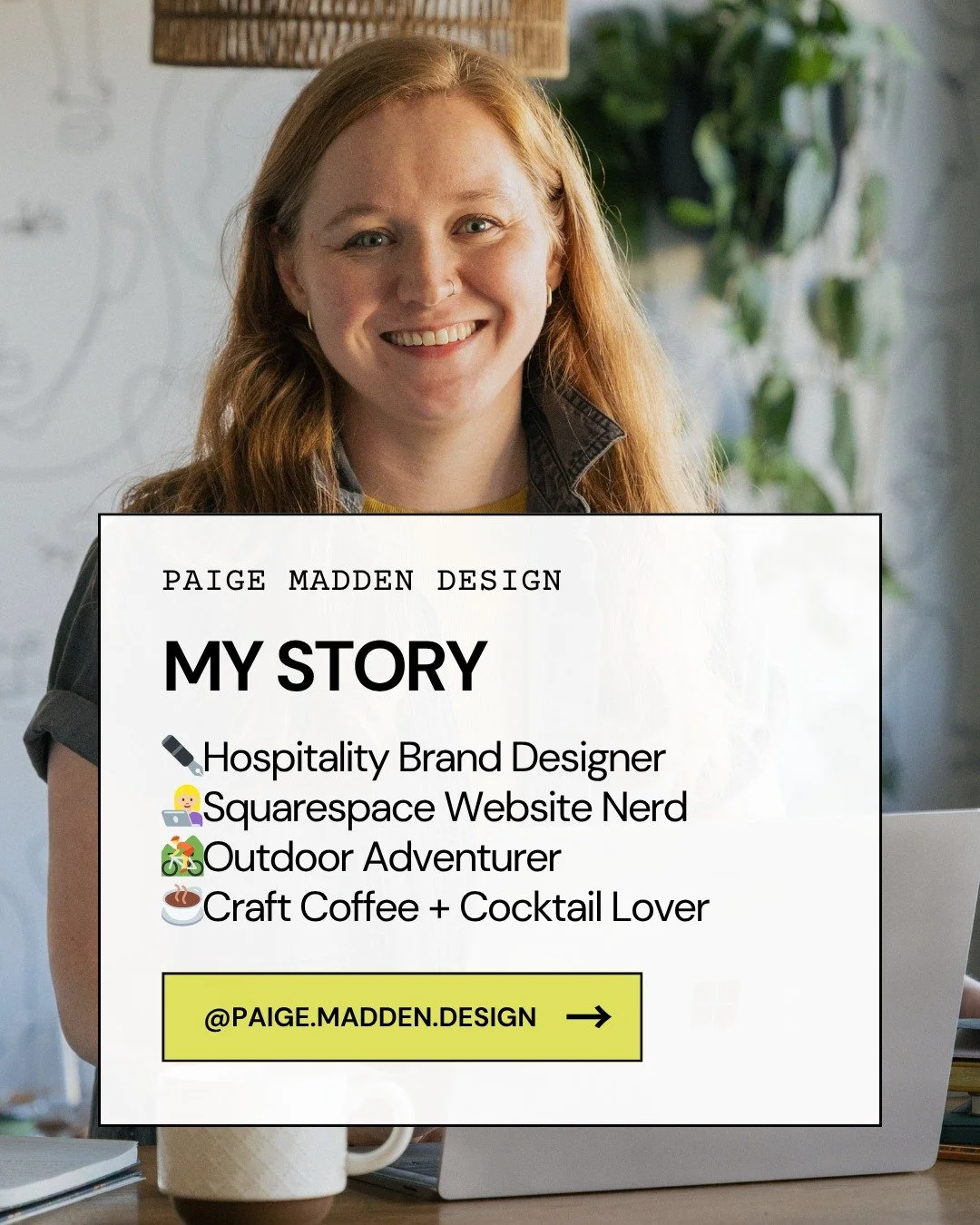 I&rsquo;ve seen lots of new faces around here lately, so it felt like the perfect time to re-introduce myself and share a bit of my story and how I landed in hospitality branding + Squarespace web design.💫

Let&rsquo;s rewind to where it all began: 
