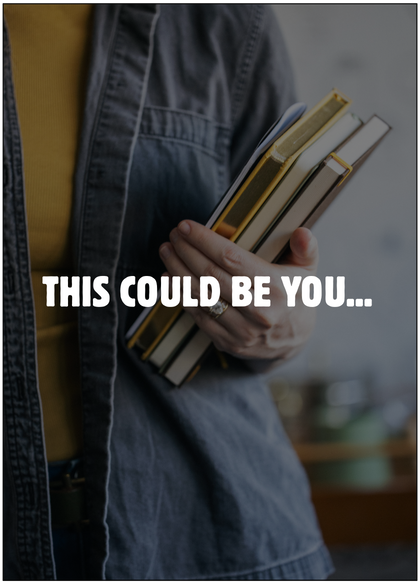 This Could Be You...