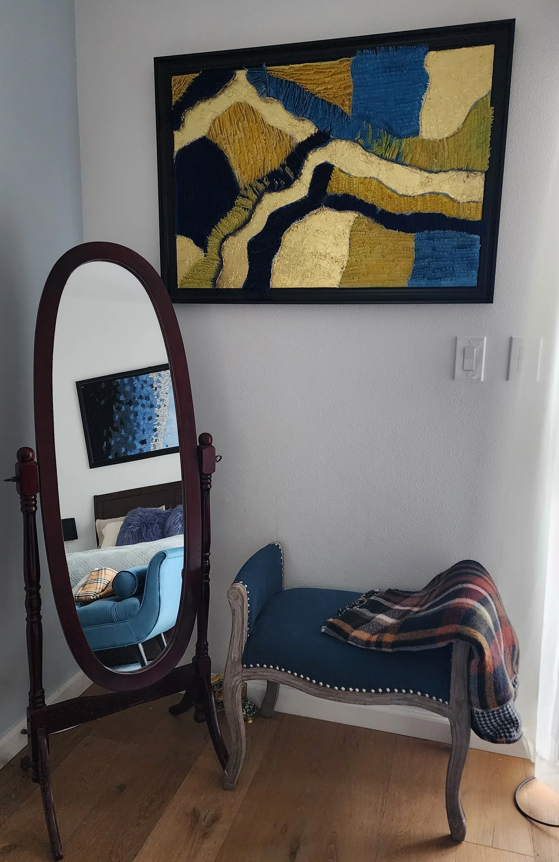 Traveled Road Gold in bedroom