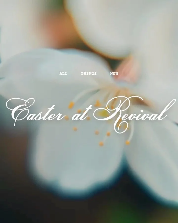 Easter at Revival

You&rsquo;re invited 🤍

A moment that changed everything when death was defeated, hope was restored, and love made a way for all of us. This isn&rsquo;t just a story&hellip; it&rsquo;s the reason we have new life today.

Whether y
