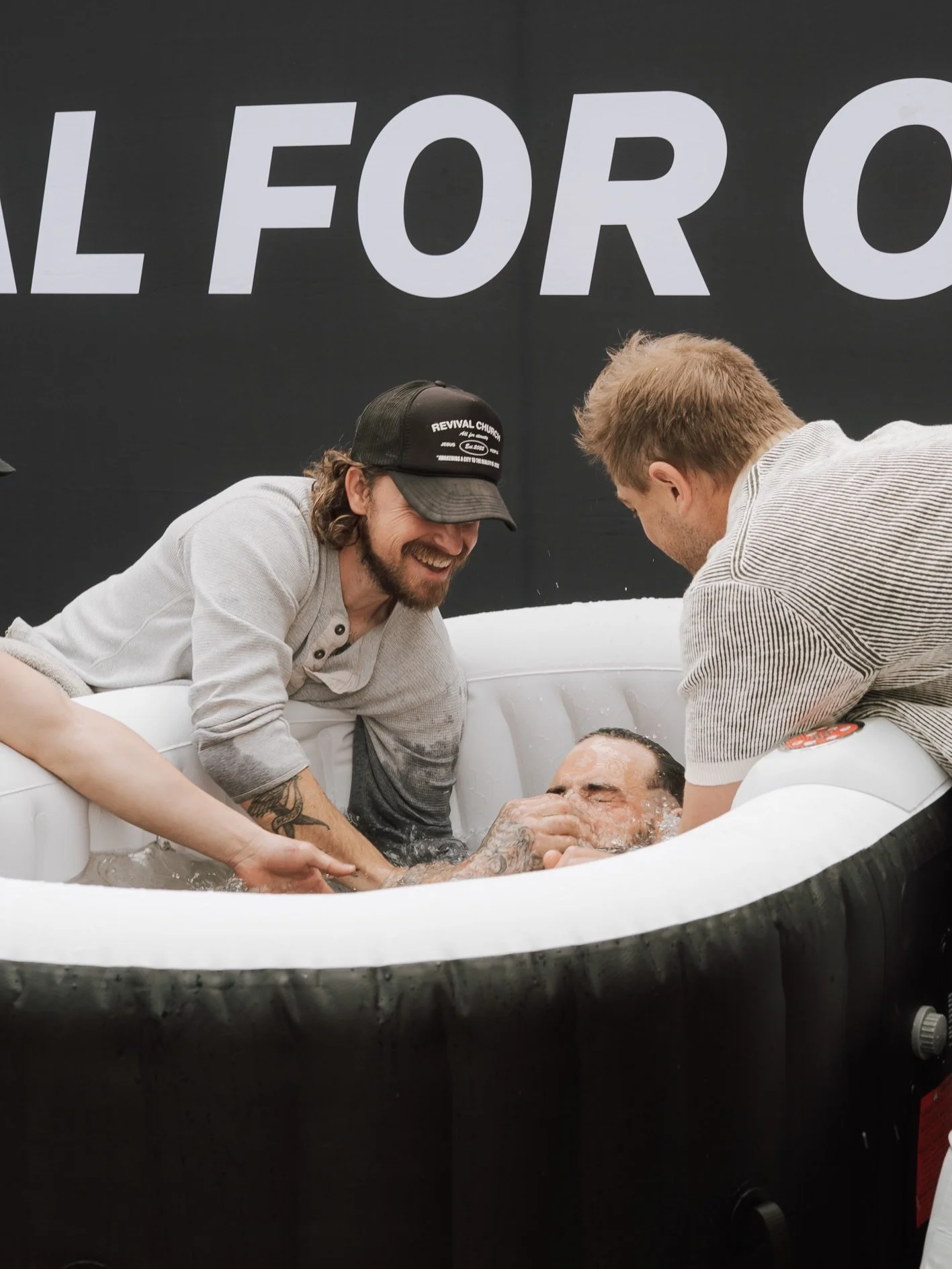 Baptism Sunday🕊️

What a morning celebrating lives made new in Jesus. There&rsquo;s nothing like watching people step into freedom and boldly declare their faith. 

So grateful for every story, every moment, every life changed.