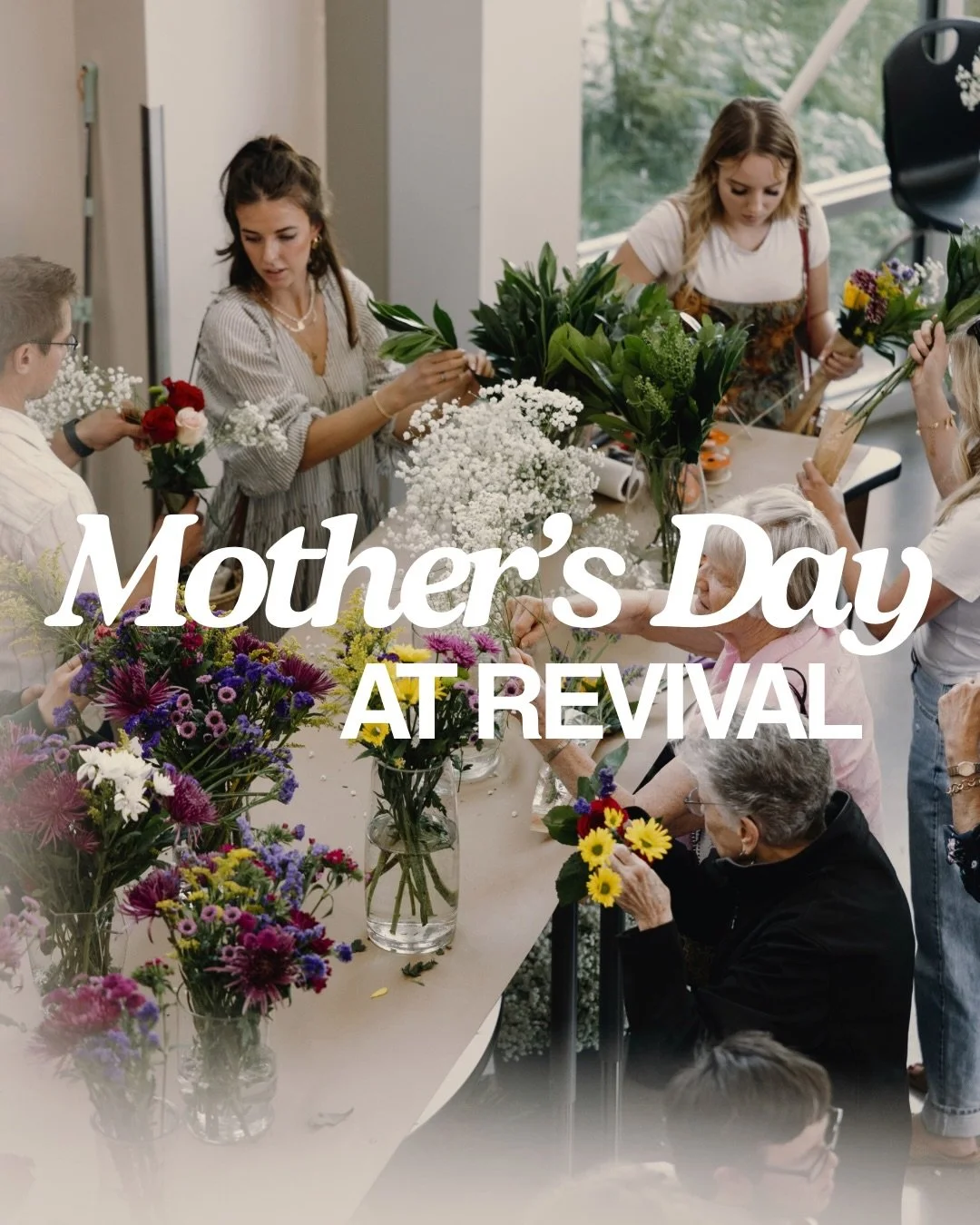 Mother&rsquo;s Day at Revival🕊️

This Sunday we&rsquo;re celebrating the moms of the house! 

Worship, community, refreshments, and a bouquet bar just for you, plus a word that we believe will meet people right where they are.

Can&rsquo;t wait to c