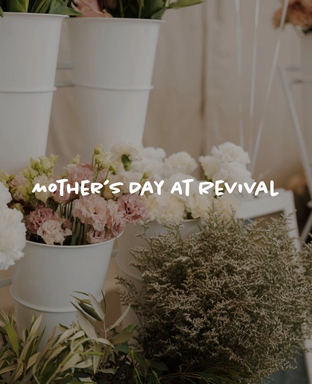Mother&rsquo;s Day at Revival this morning was so powerful 🌸

From worship, to a life giving word, to our bouquet bar, it was such a beautiful morning together. 

Ending the service in prayer and testimony was such a special reminder of God&rsquo;s 