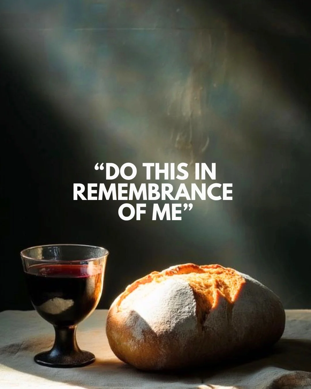 Communion is more than a tradition. It&rsquo;s an invitation to remember🕊️

This Sunday, we&rsquo;ll pause together to remember the body that was broken and the blood that was poured out for us. 

We don&rsquo;t take communion out of routine, we tak