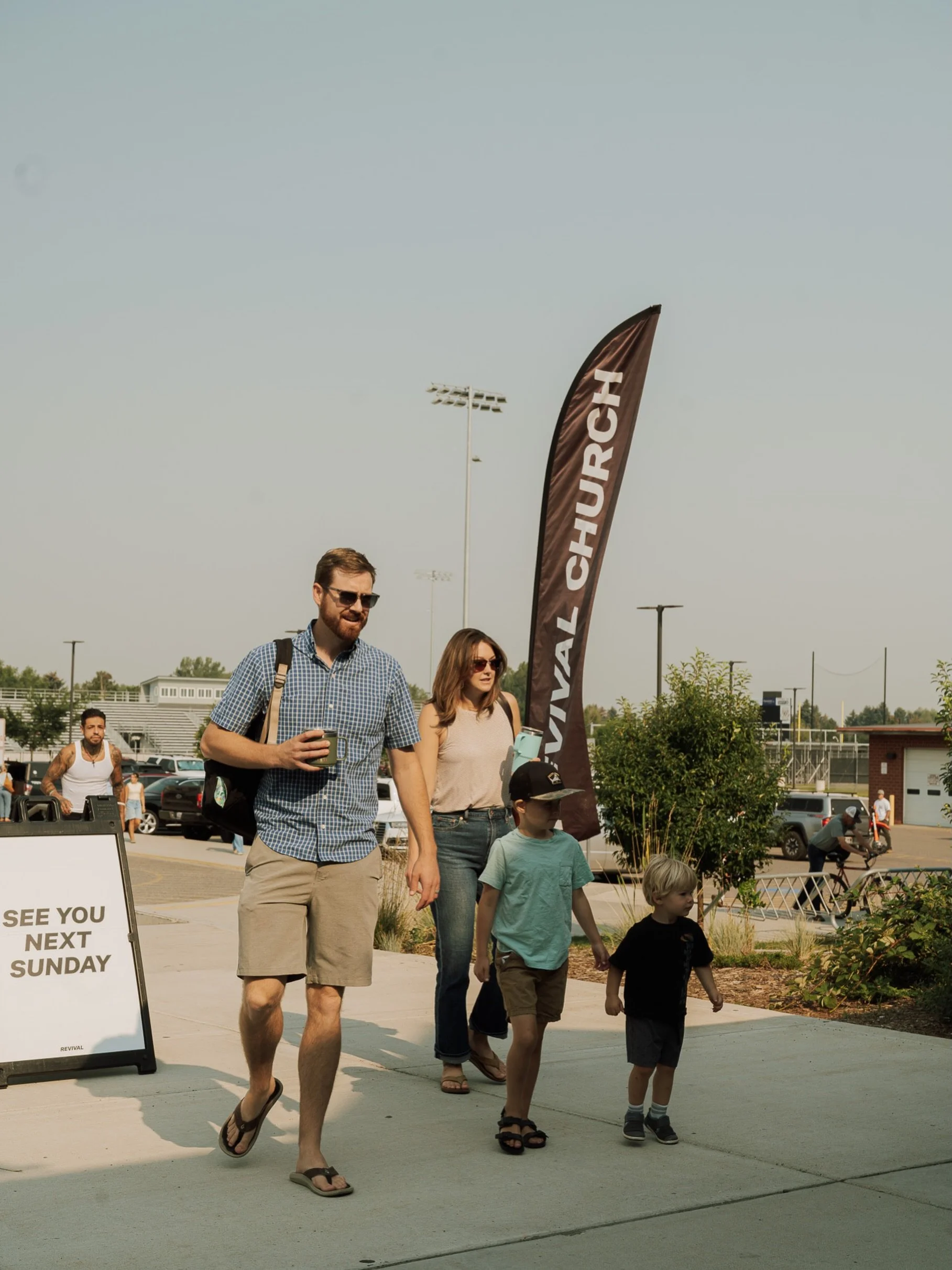 Sunday at Revival 🕊️

Come early for coffee + community, and stay for worship and a powerful word from Pastor Alex.

Come expectant. Come ready. We can&rsquo;t wait to see you. 🤍

Sunday &bull; 10AM
Bozeman High Auditorium
