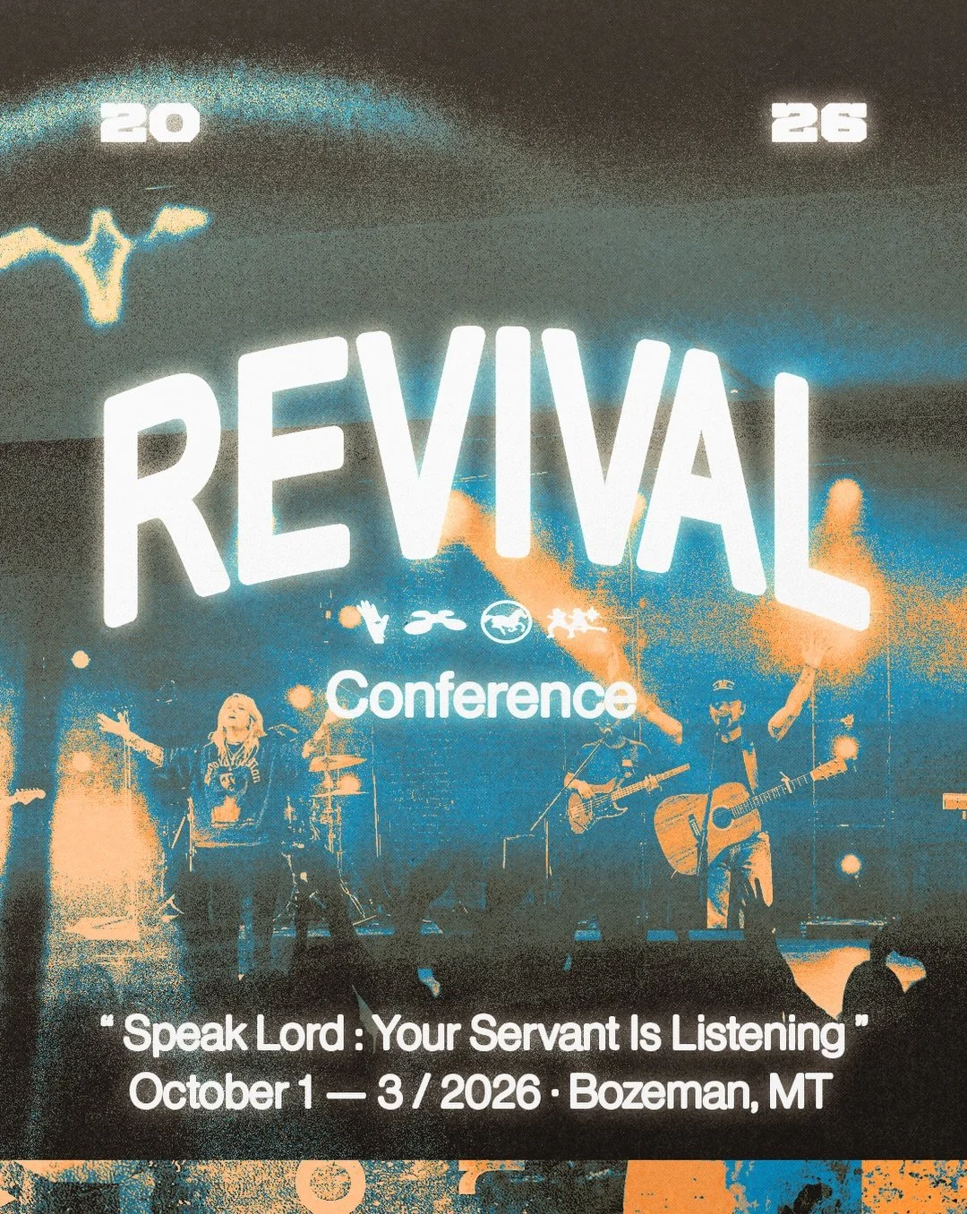THE FULL REVIVAL CONFERENCE SCHEDULE IS HERE!!

October 1&ndash;3. Three nights. One cry: SPEAK, LORD.

This is a call to a generation ready to hear His voice, respond with obedience, and be SENT.

Come hungry. Come ready. Bring your people. GET IN T