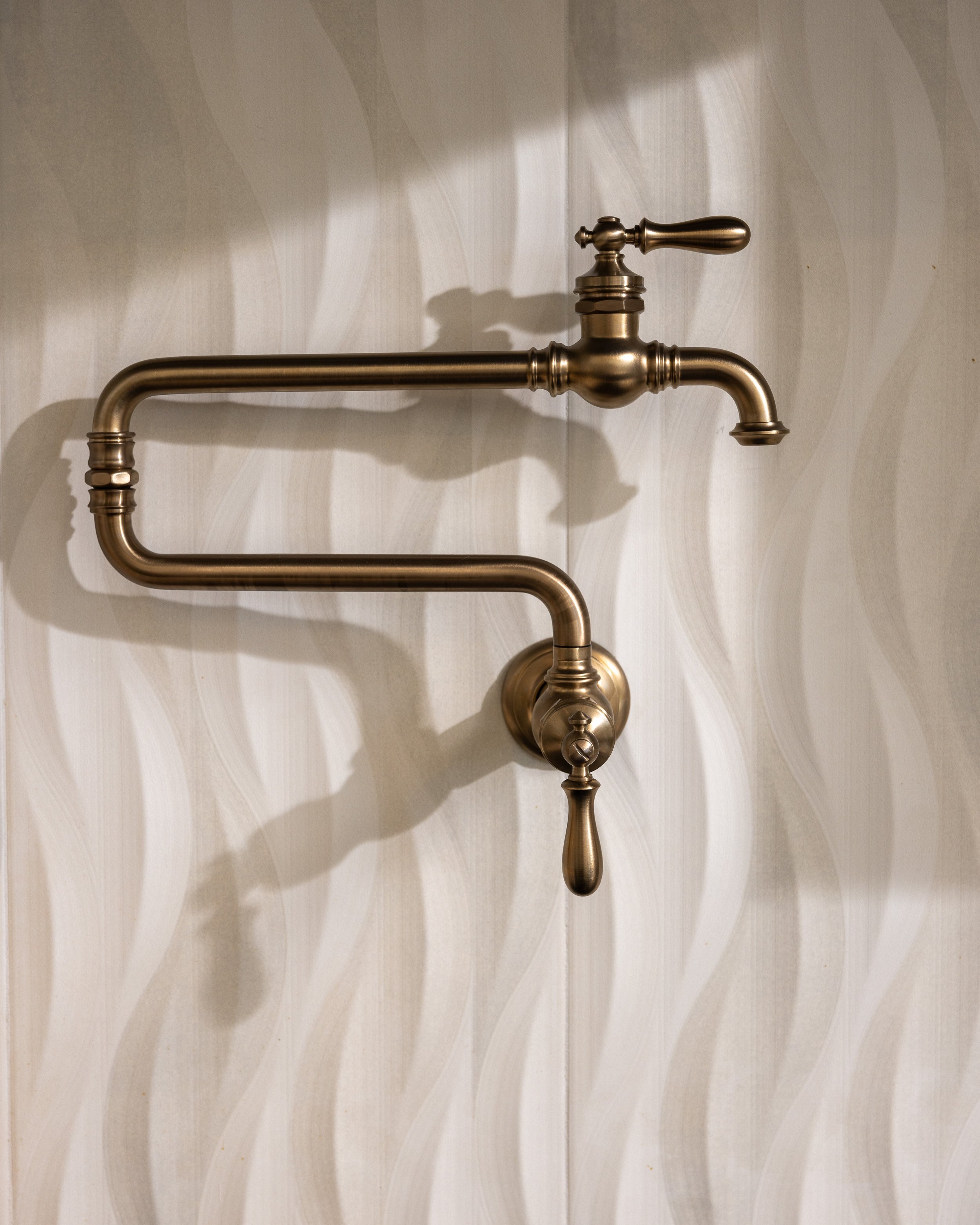 a pot filler over a range