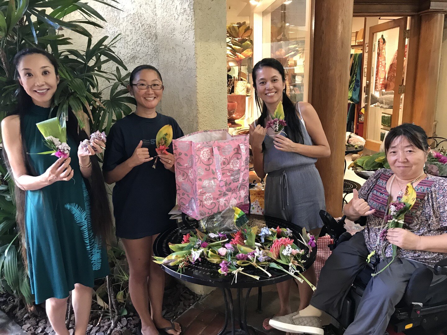 Every year, the Lei/Pua Culture ladies make flower leis and posies for Memorial Day to memorialize those that have passed at the National Memorial Cemetery of the Pacific. Join us on May 27th to make some special bouquets. Aunty Syl will provide the 