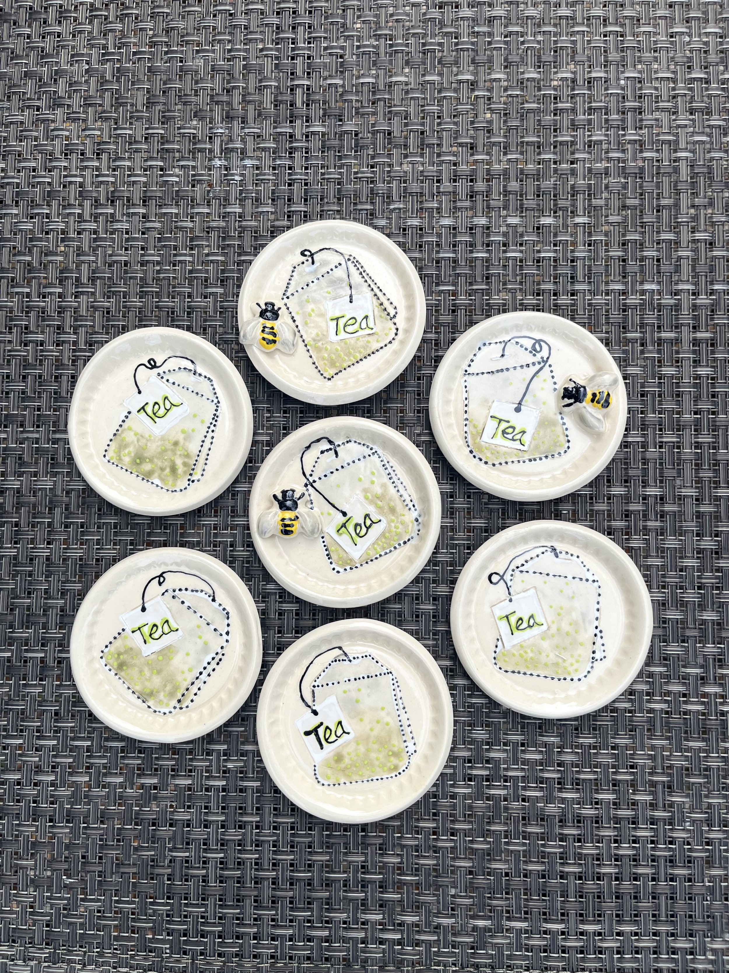 Little teabag dishes