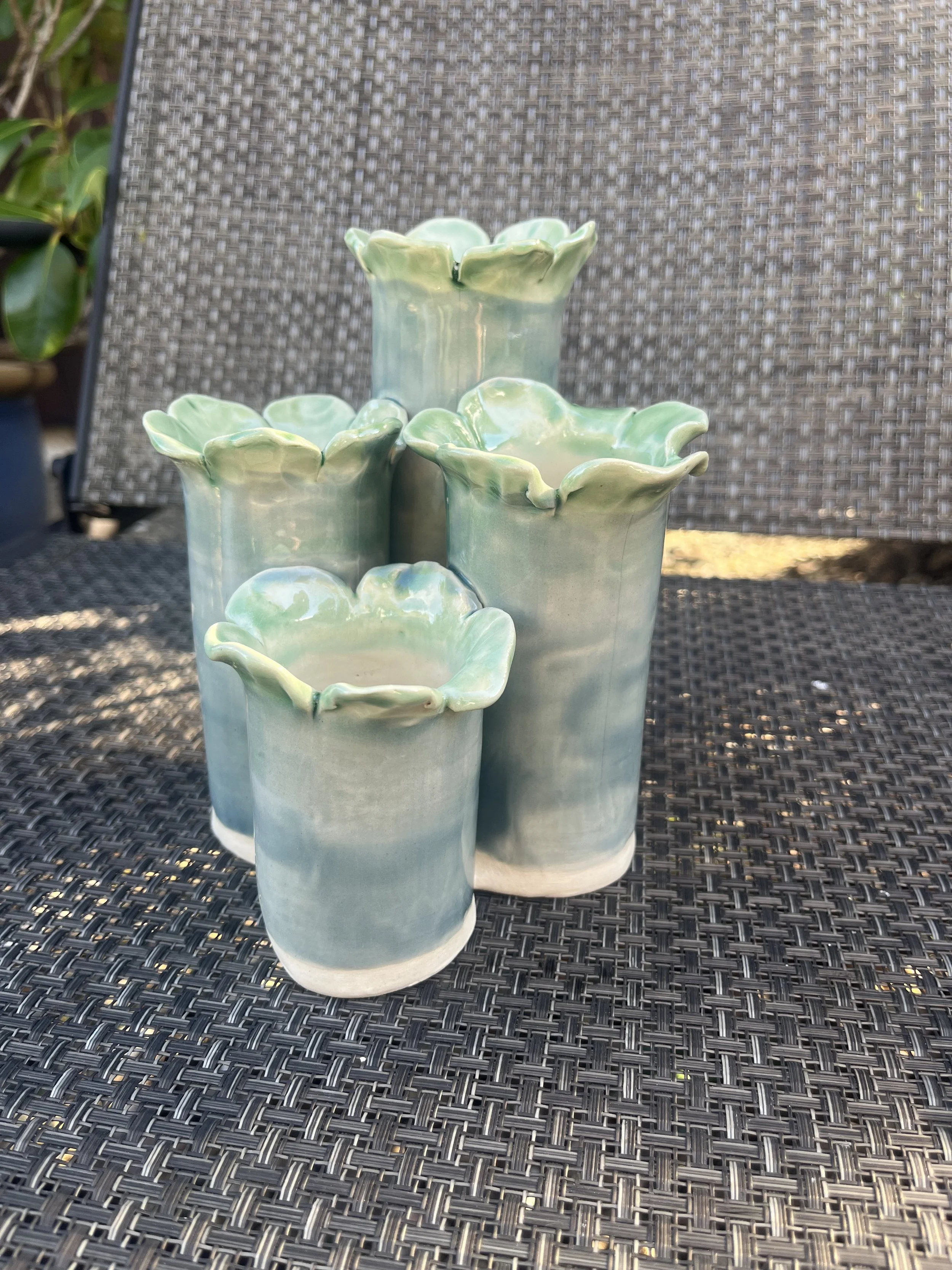 Fog green 4vase