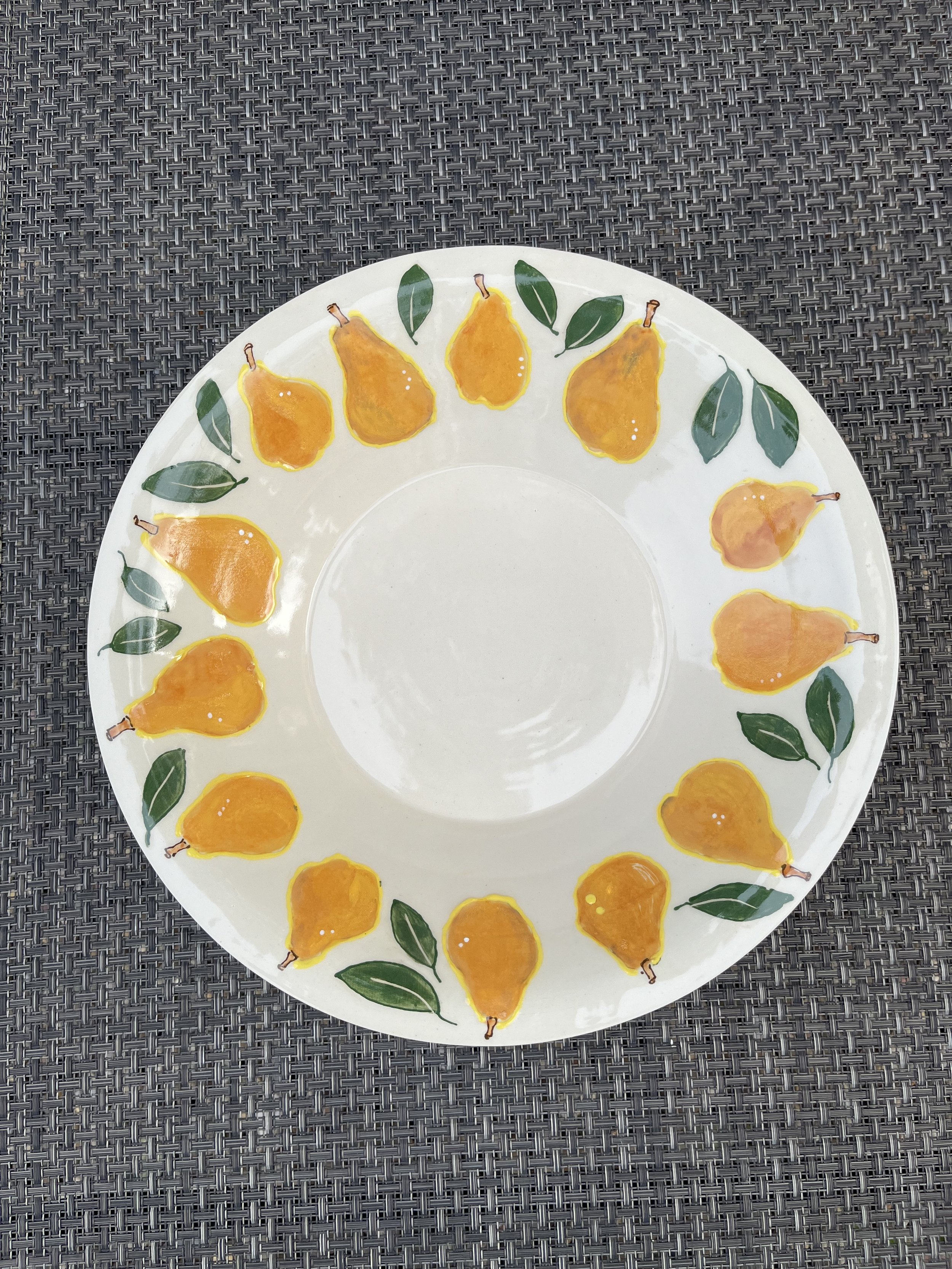 Large pear bowl