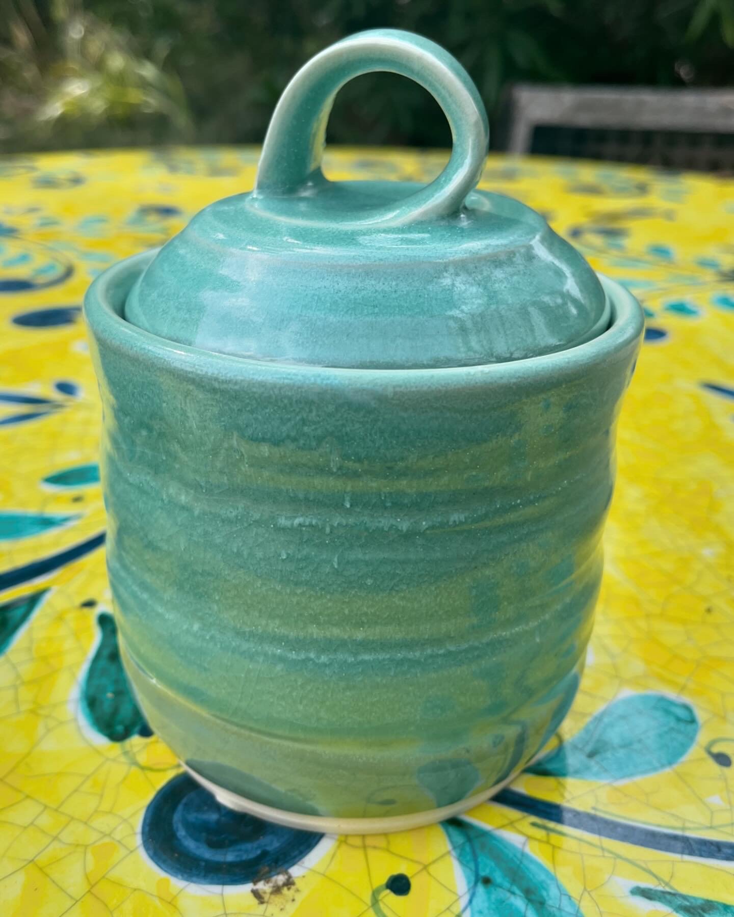 Lidded jar