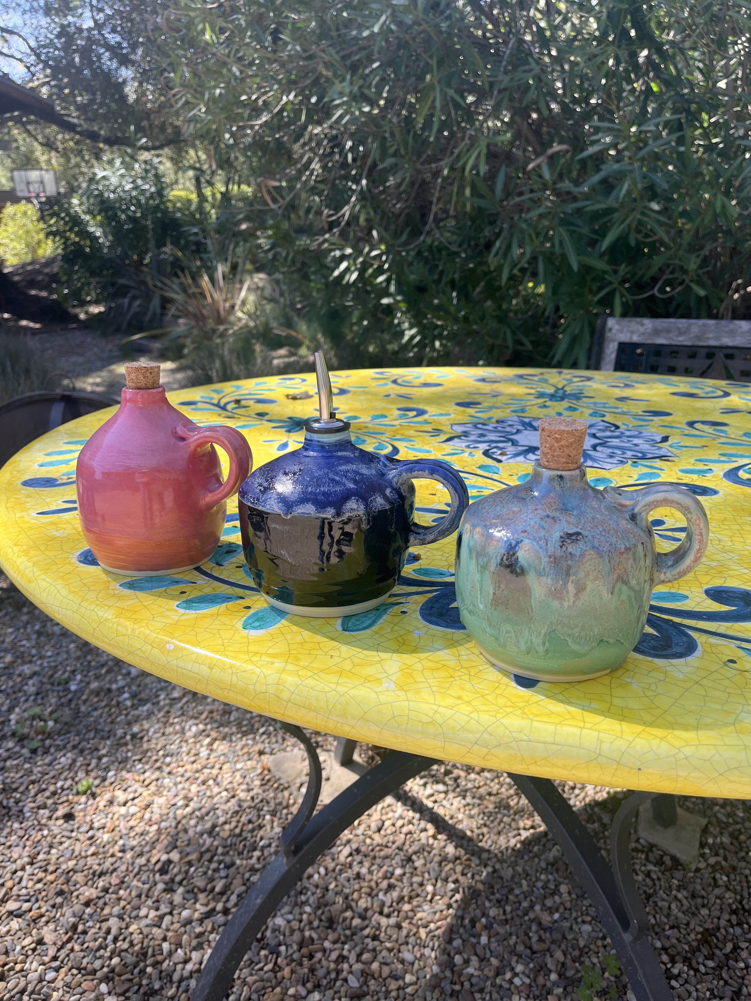 Jugs for oil/vinegar