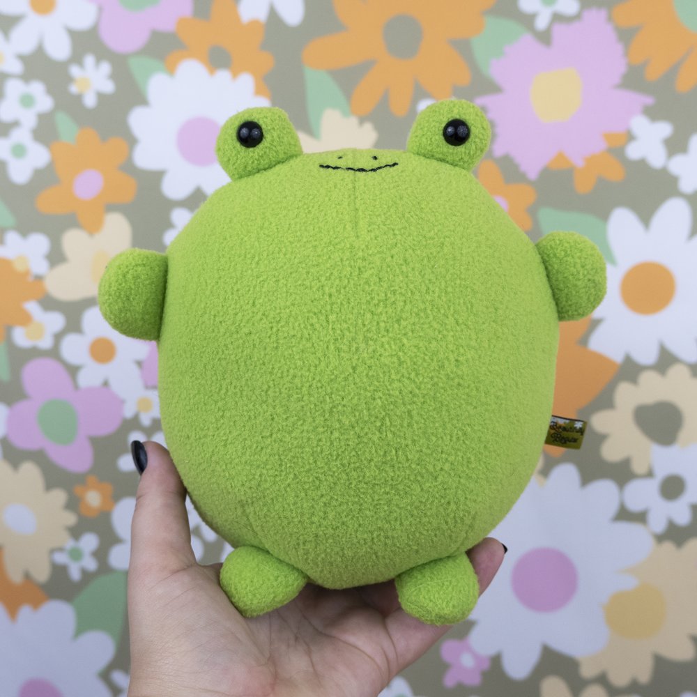 Lime Frog Plush — Beautifully Regular