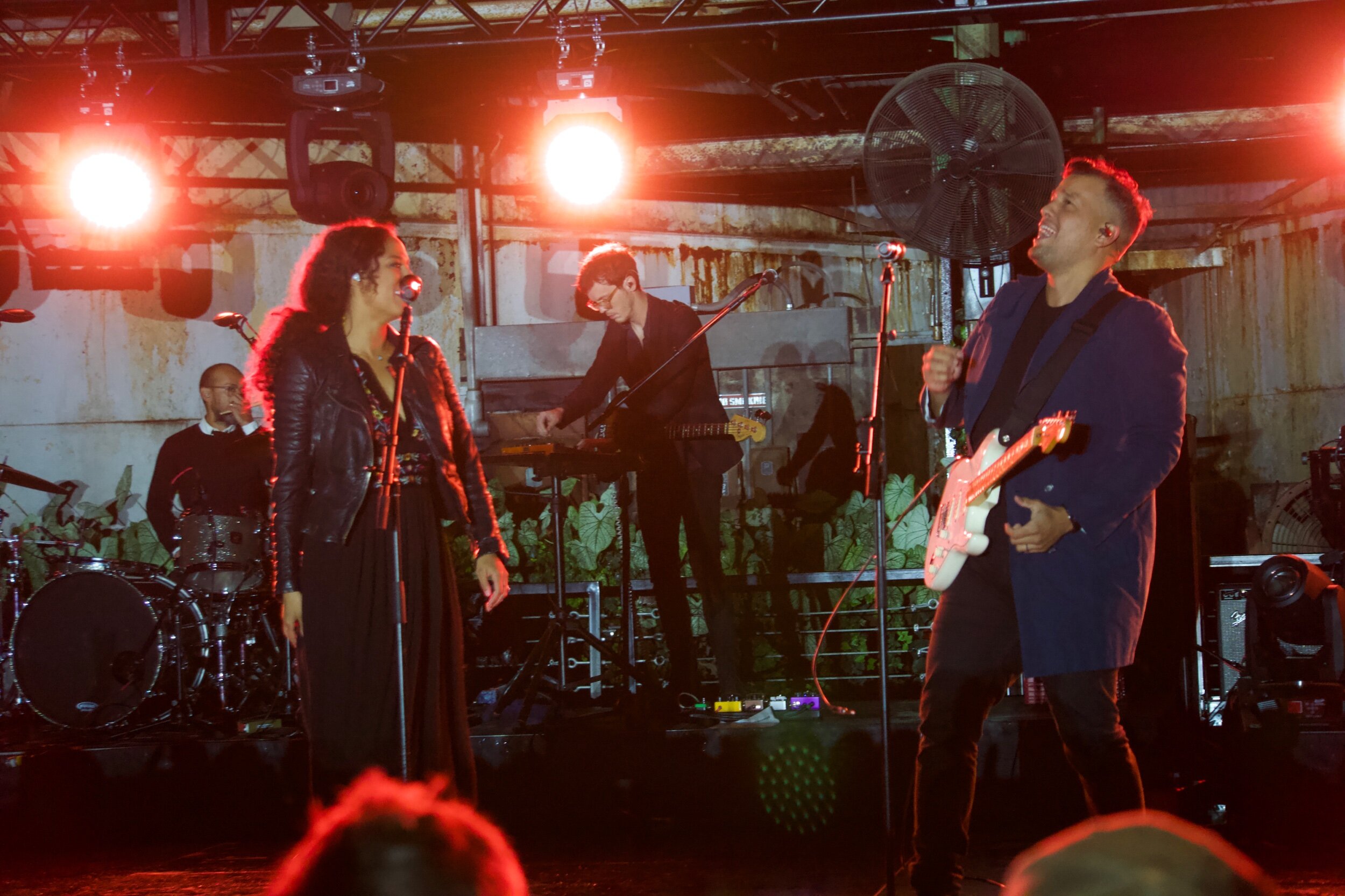 Artists Amanda Sudano and Abner Ramirez of JOHNNYSWIM headline Silobration 2018, Waco, TX