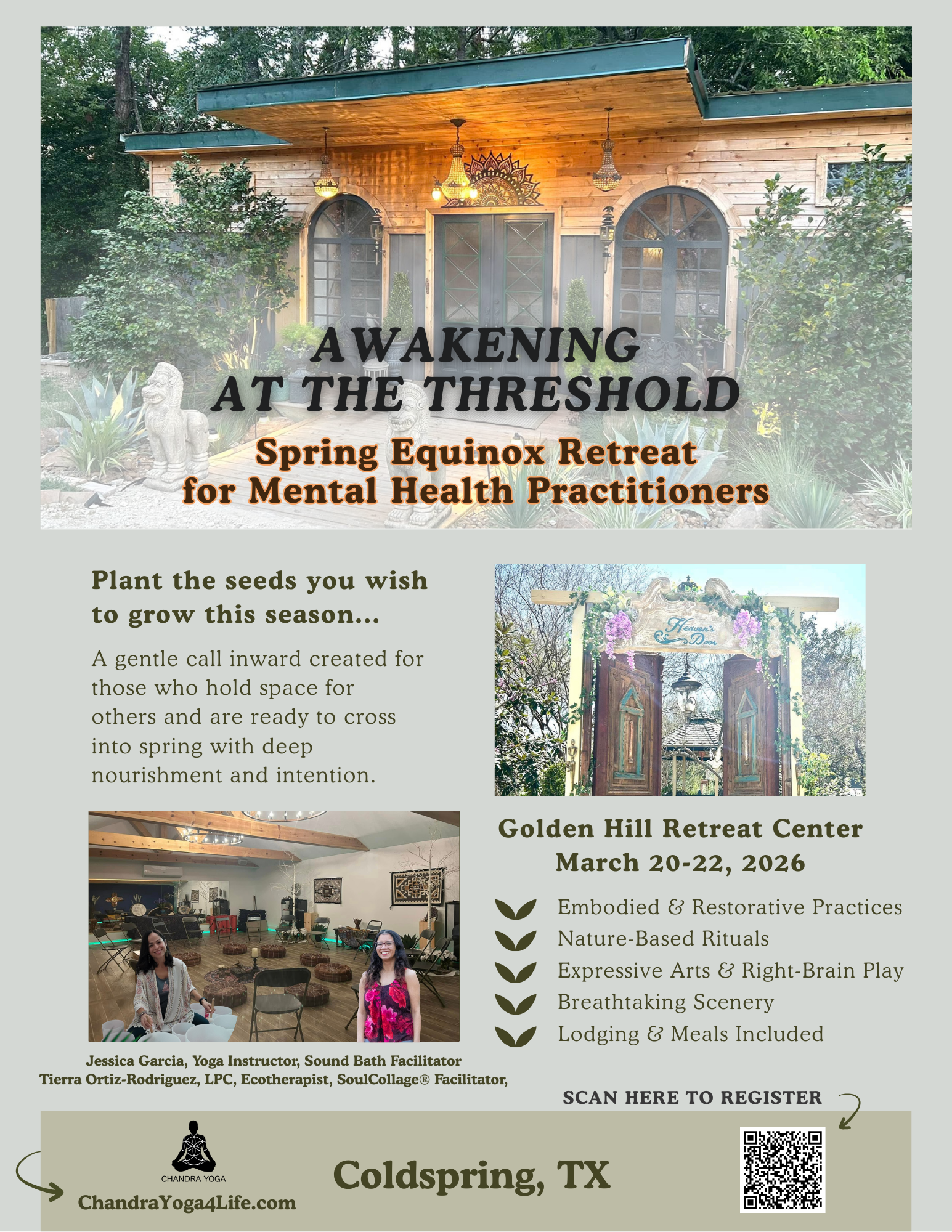 Spring Equinox Retreat for Mental Health Practitioners
