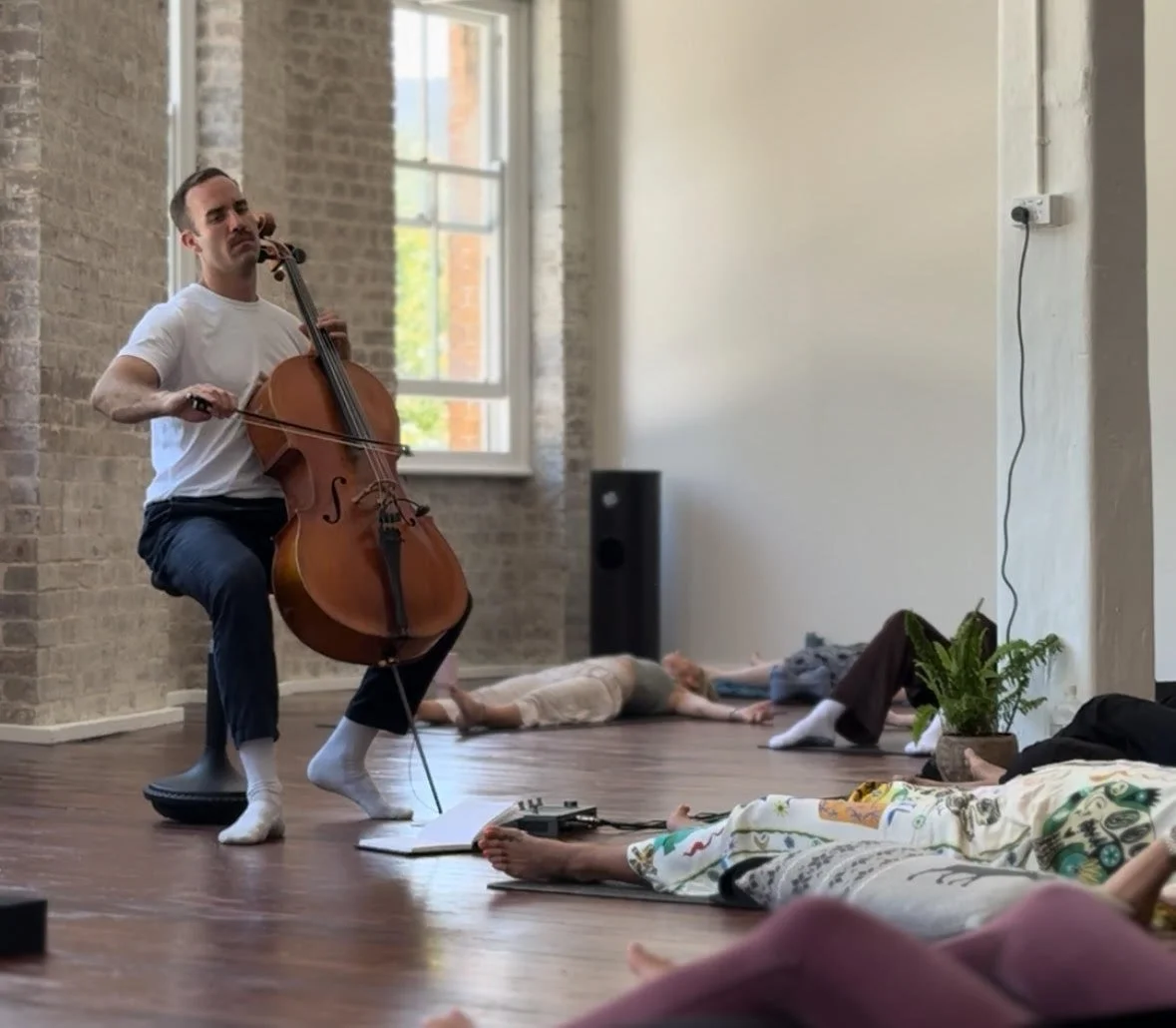 April 26 (SYD) - Cello Yoga in Surry Hills with Michelle Li