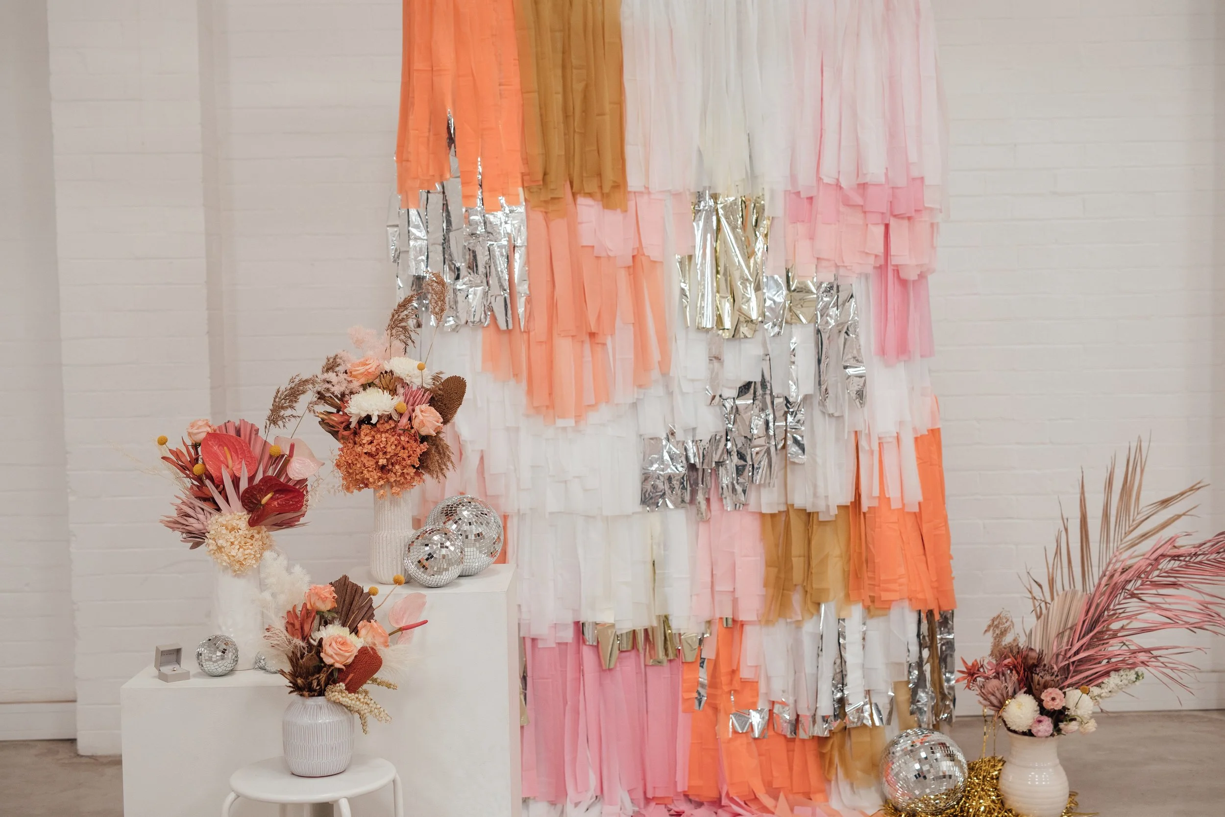 Streamer Wall Backdrop — Events to Adore