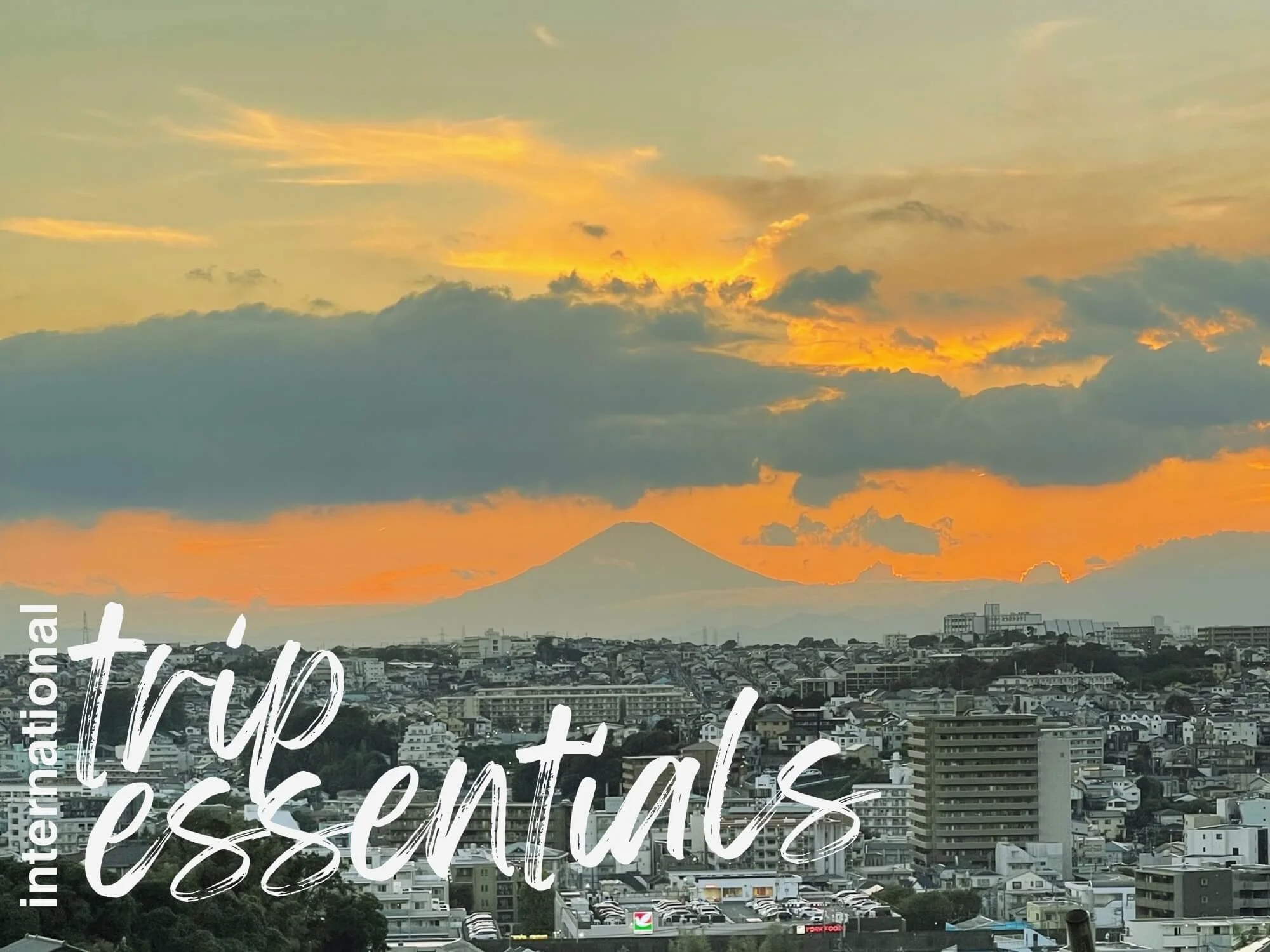 13 International Travel Essentials (the stuff you actually need)