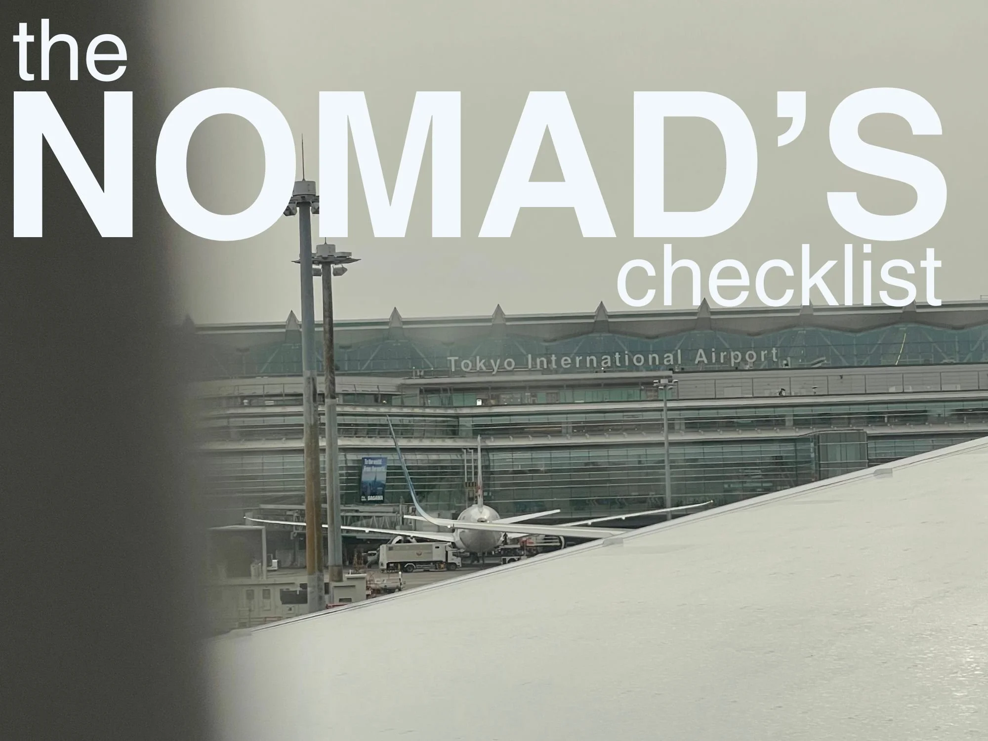 Core Digital Nomad Checklist: 8 Things You ACTUALLY Need