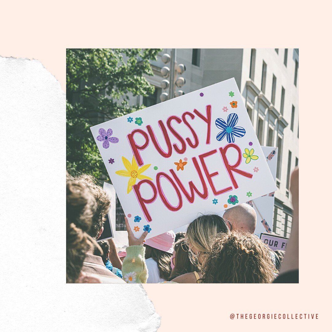What does &quot;pussy power&quot; mean to you? ❤️&zwj;🔥 ⁠
⁠
When I see the phrase &quot;pussy power,&quot; it reminds me of the strength and beauty that comes with being a womxn. It's about embracing our femininity, owning our bodies, and celebratin