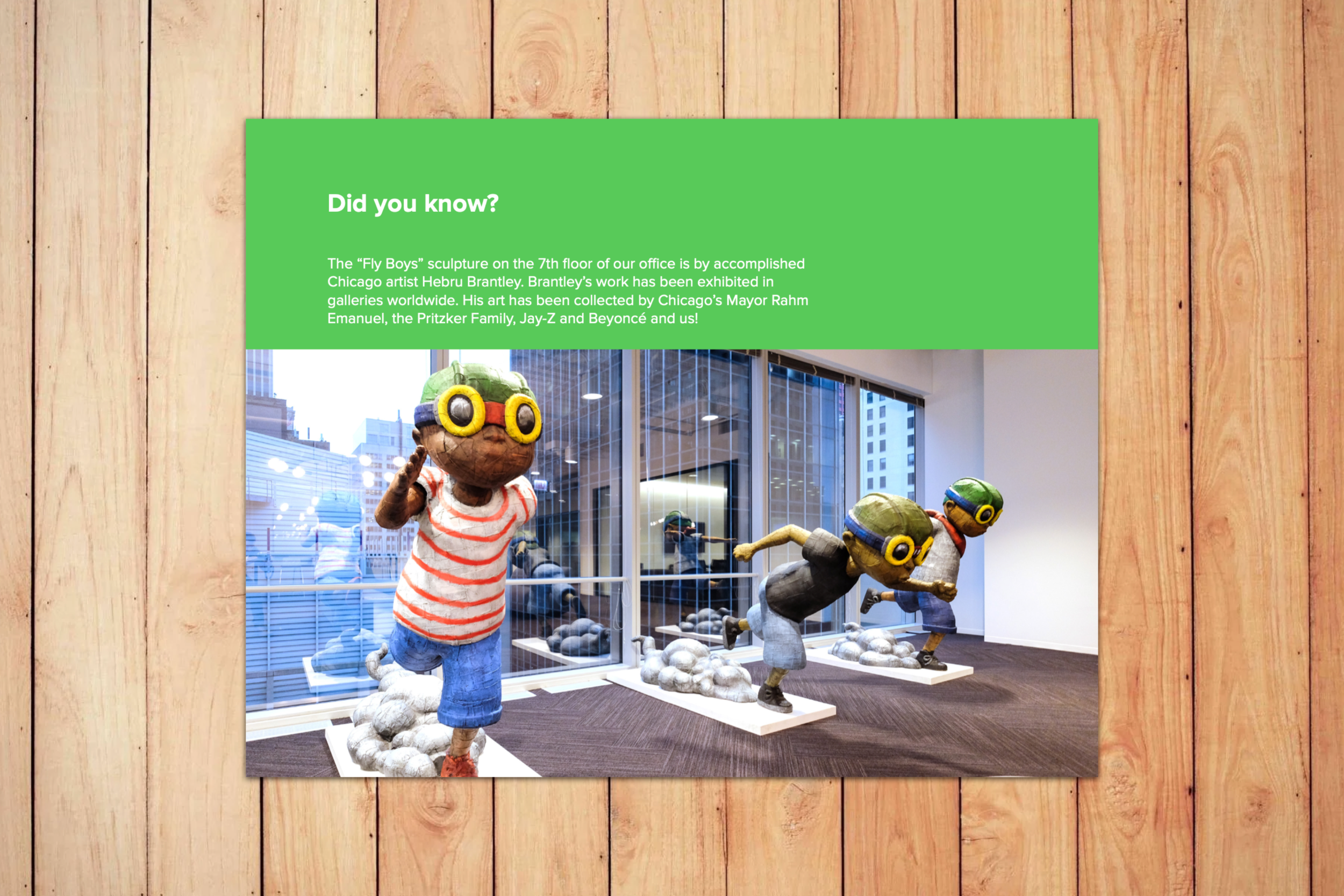 End of chapter page from the New Hire Companion.