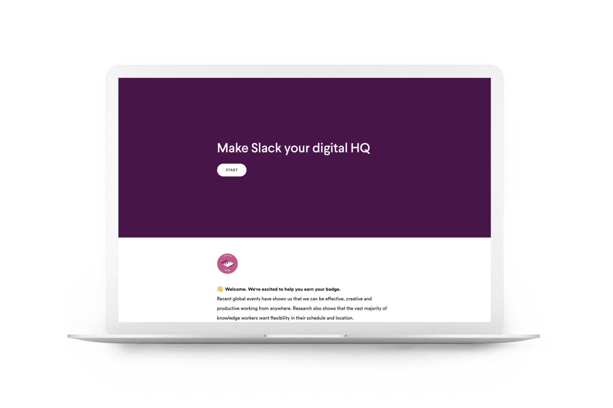 Digital HQ Slack Certified Badge Course