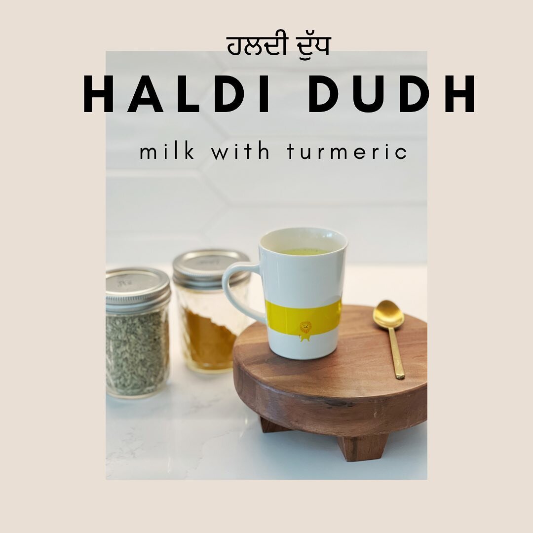 Little Eats | Haldi Dudh [ਹਲਦੀ ਦੁੱਧ]

Since many of us are in back-to-school mode, I know - like me - you may be thinking of ways to boost your child&rsquo;s immunity (and our own). In addition to some supplements that I give Ajooni to boost her immu