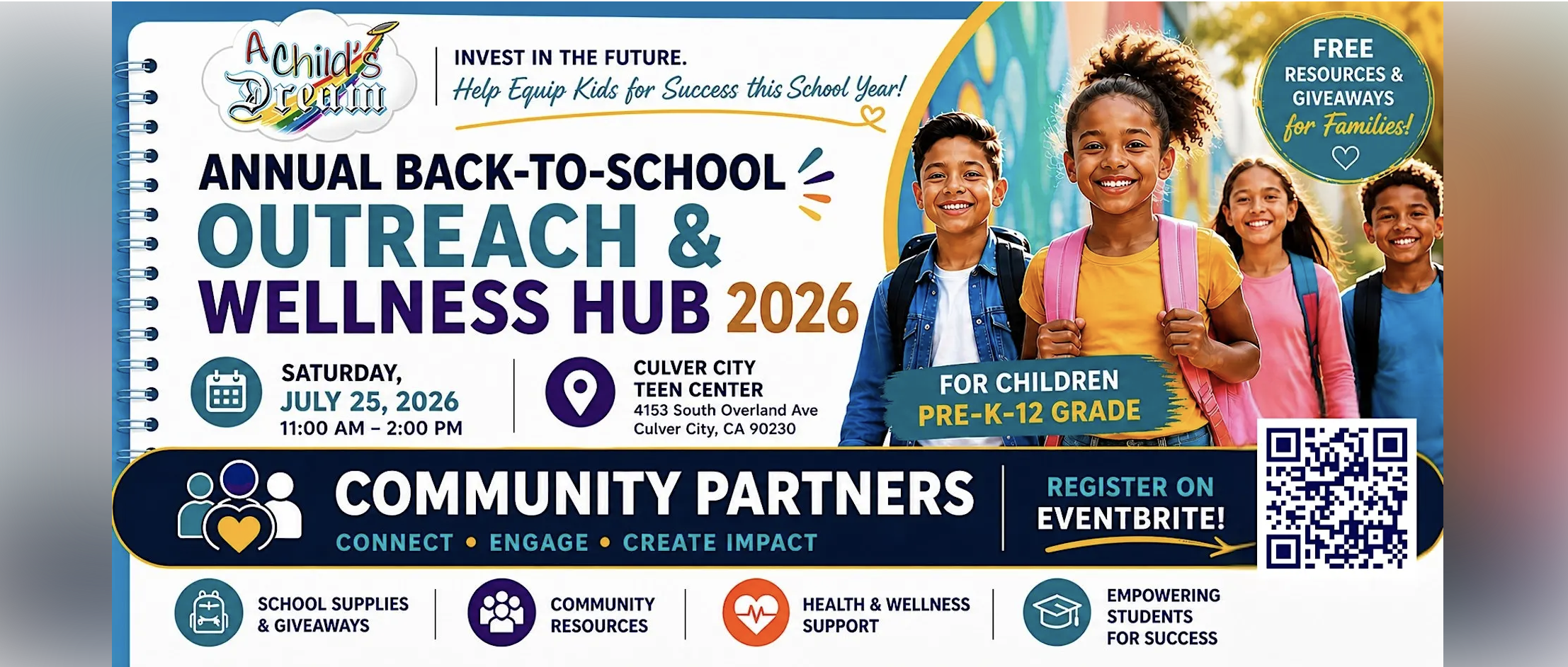 A Child's Dream Annual Back to School Event