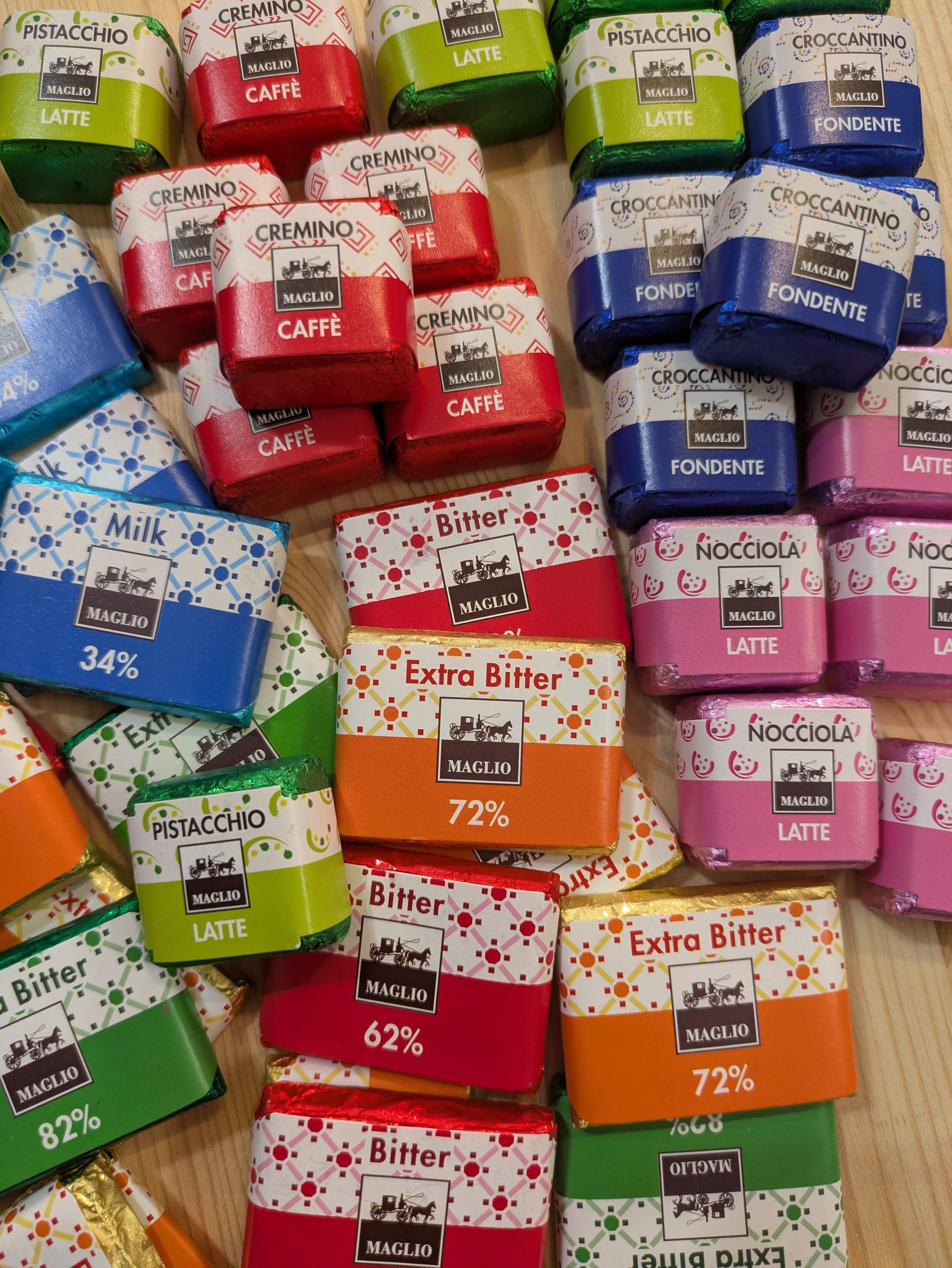 Assortimento cioccolatini Maglio