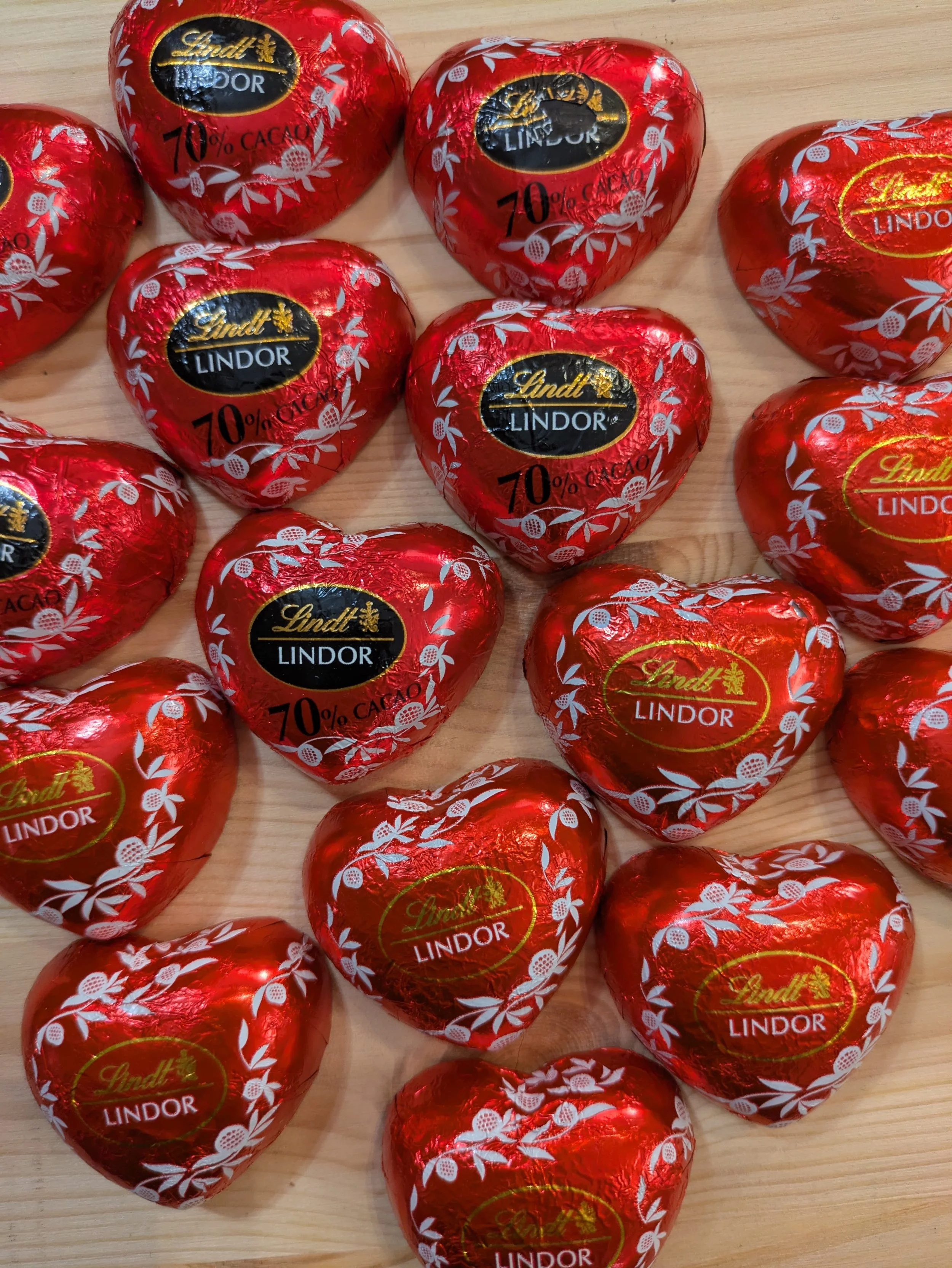 Cuori Latte e Fondente Lindt