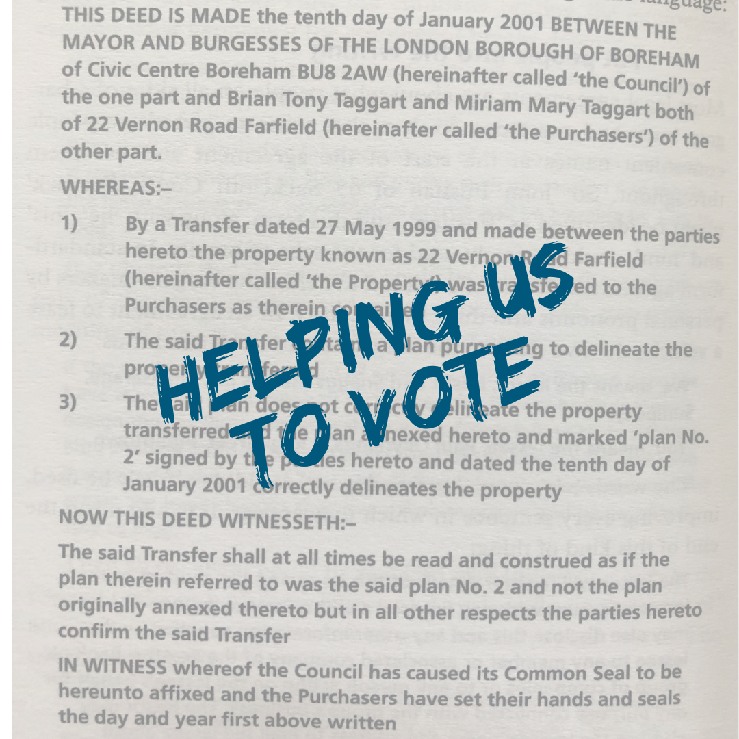       
  
   
 Facelift for a deed 
 In the classic  Oxford Guide to Plain English,&nbsp;  Martin Cutts rewrote a deed of amendment (second edition,&nbsp;pages 180 and 181).  Here's the original  Can you guess what issue they were amending?  


  
 #