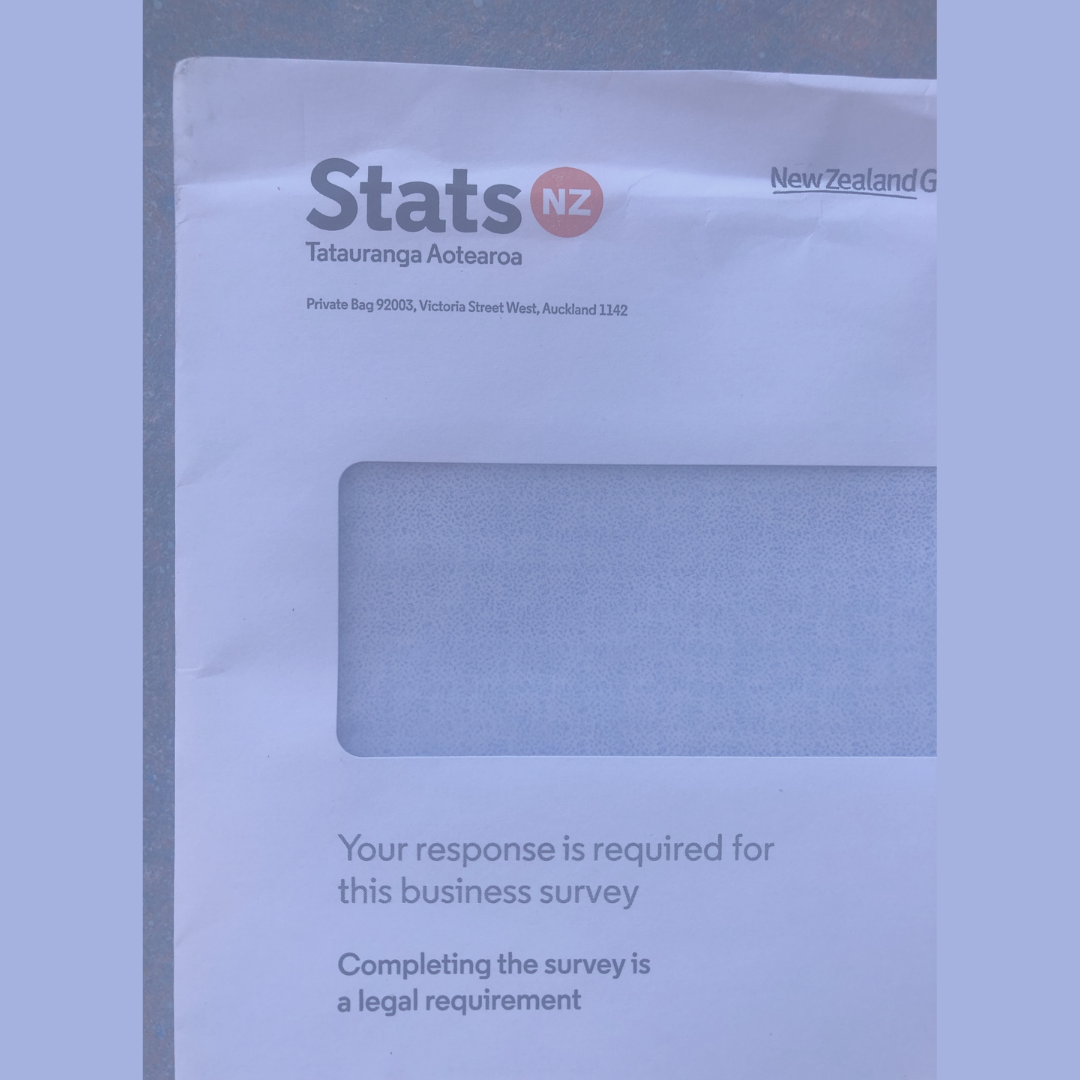       
  
    Communicating a requirement – nicely  This message from Stats NZ is a great example of regulatory communication: politely asking people to do something they legally have to do.  They started by making sure I opened the envelope...  


 