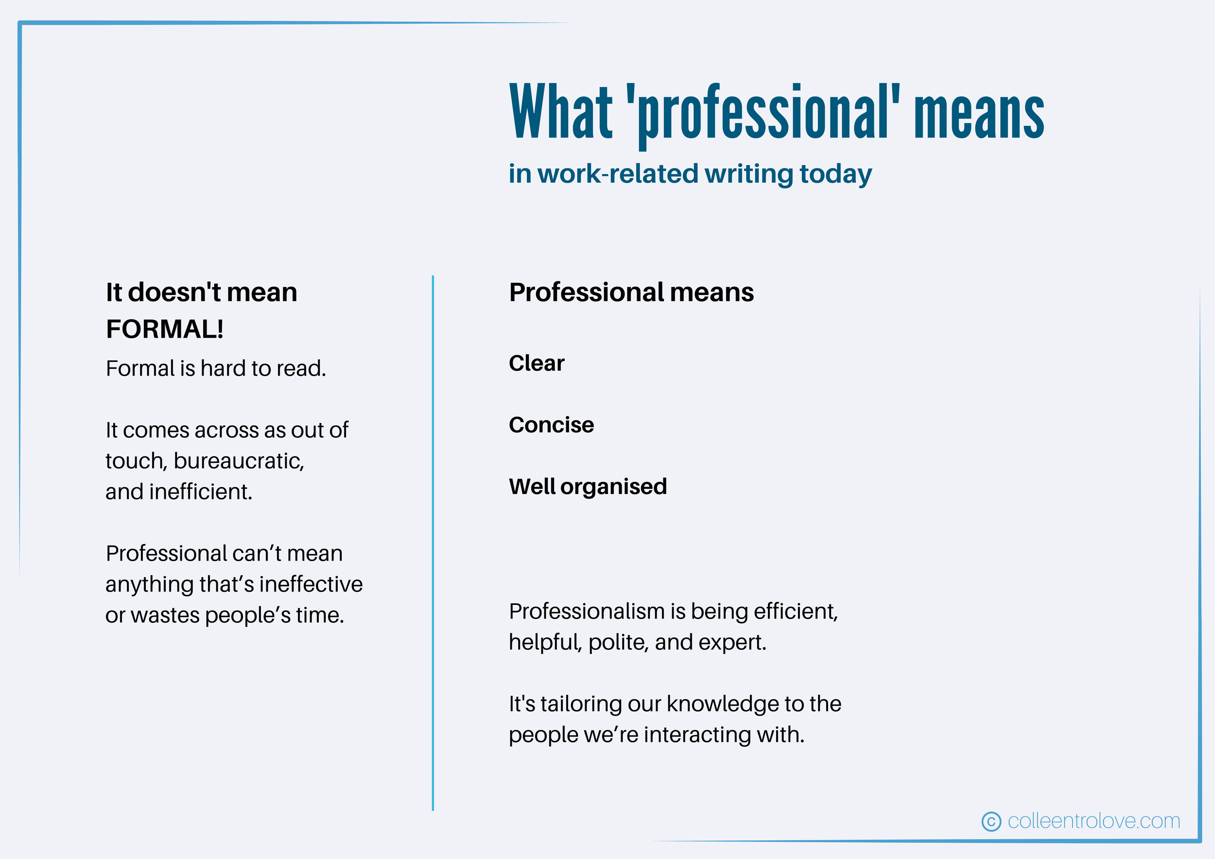 What 'professional' means