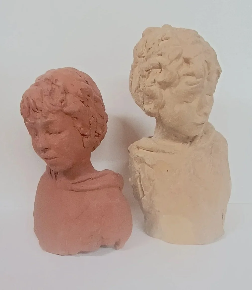 Bust / detail of Bubble Child £85 each