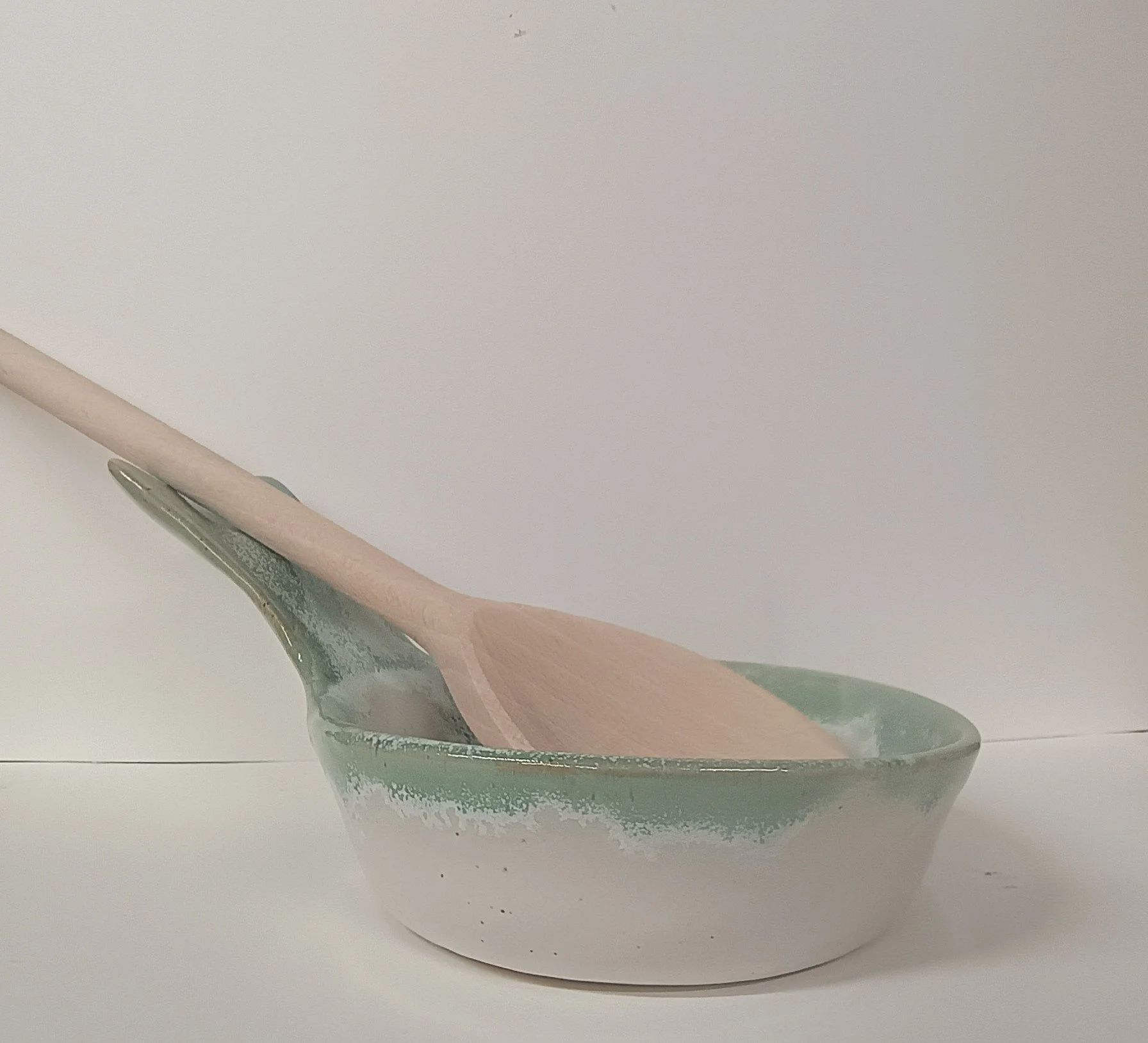 Spoon rest ergonomic design, stoneware  £35