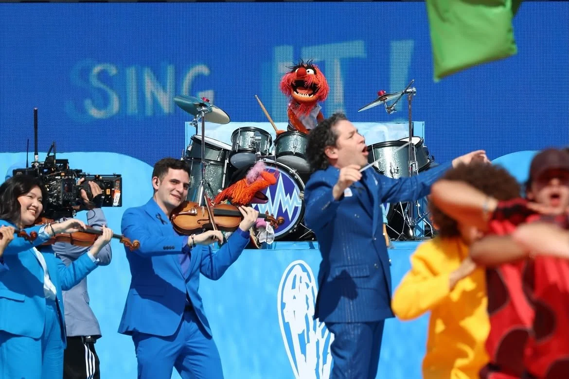 Gustavo Dudamel, una orquesta y The Muppets